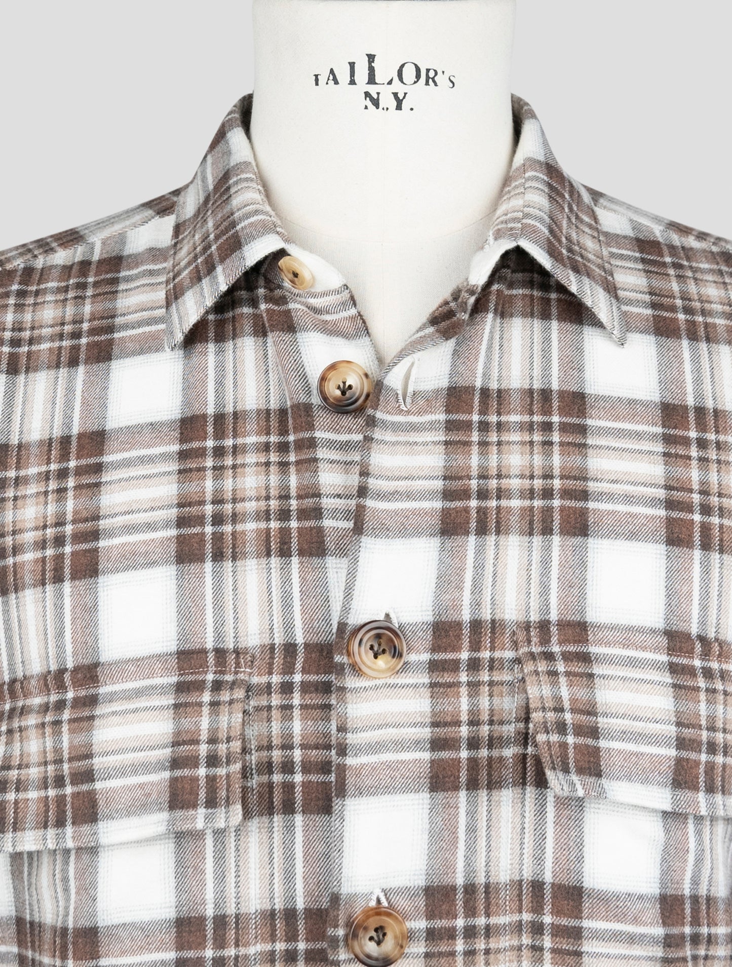 Kiton Multicolor Cotton Shirt