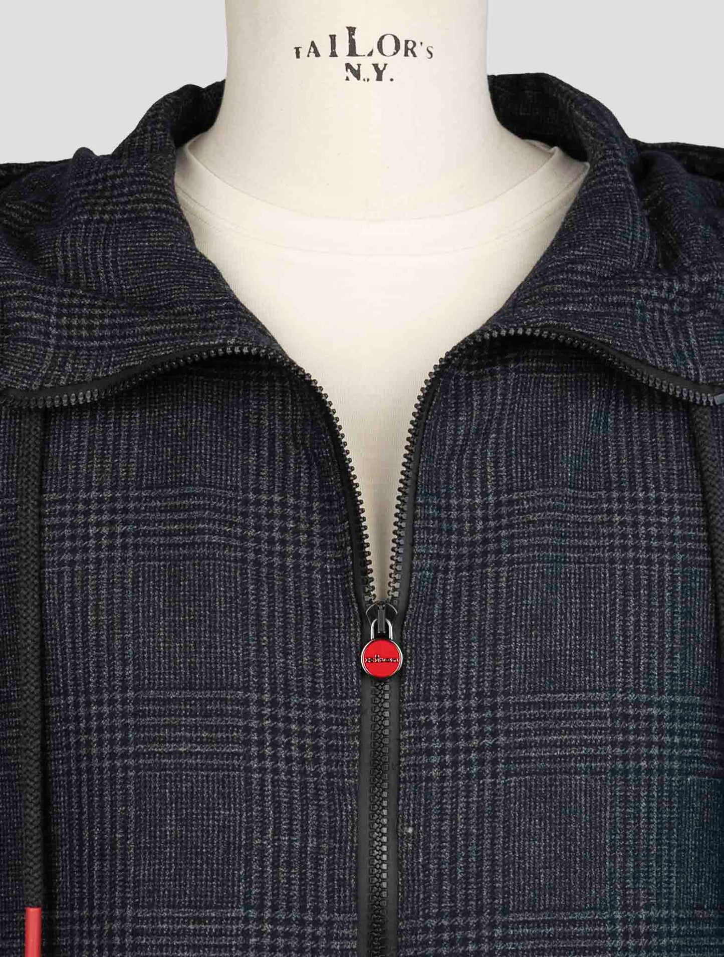 Kiton Gray Virgin Wool Silk Linen Shirt Umbi