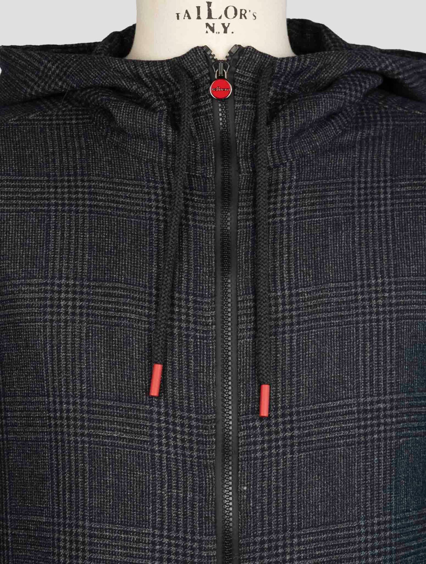 Kiton Gray Virgin Wool Silk Linen Shirt Umbi