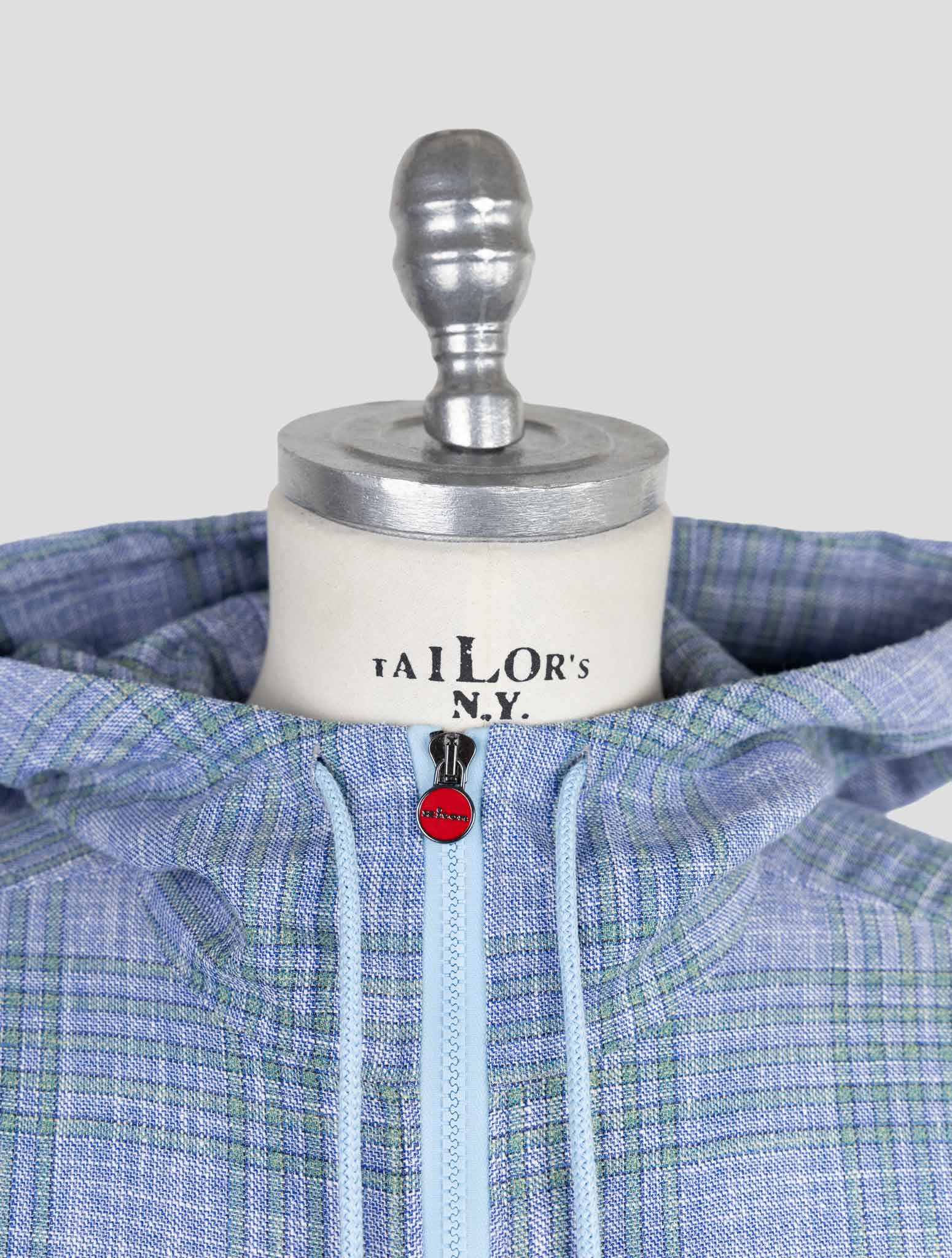 kiton Multicolor Wv Silk Cotton Pa Shirt Umbi