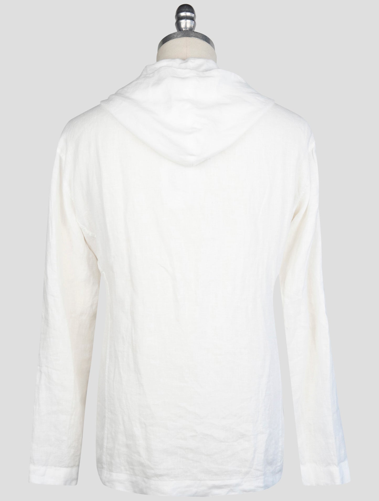 kiton White Linen  Shirt Luca