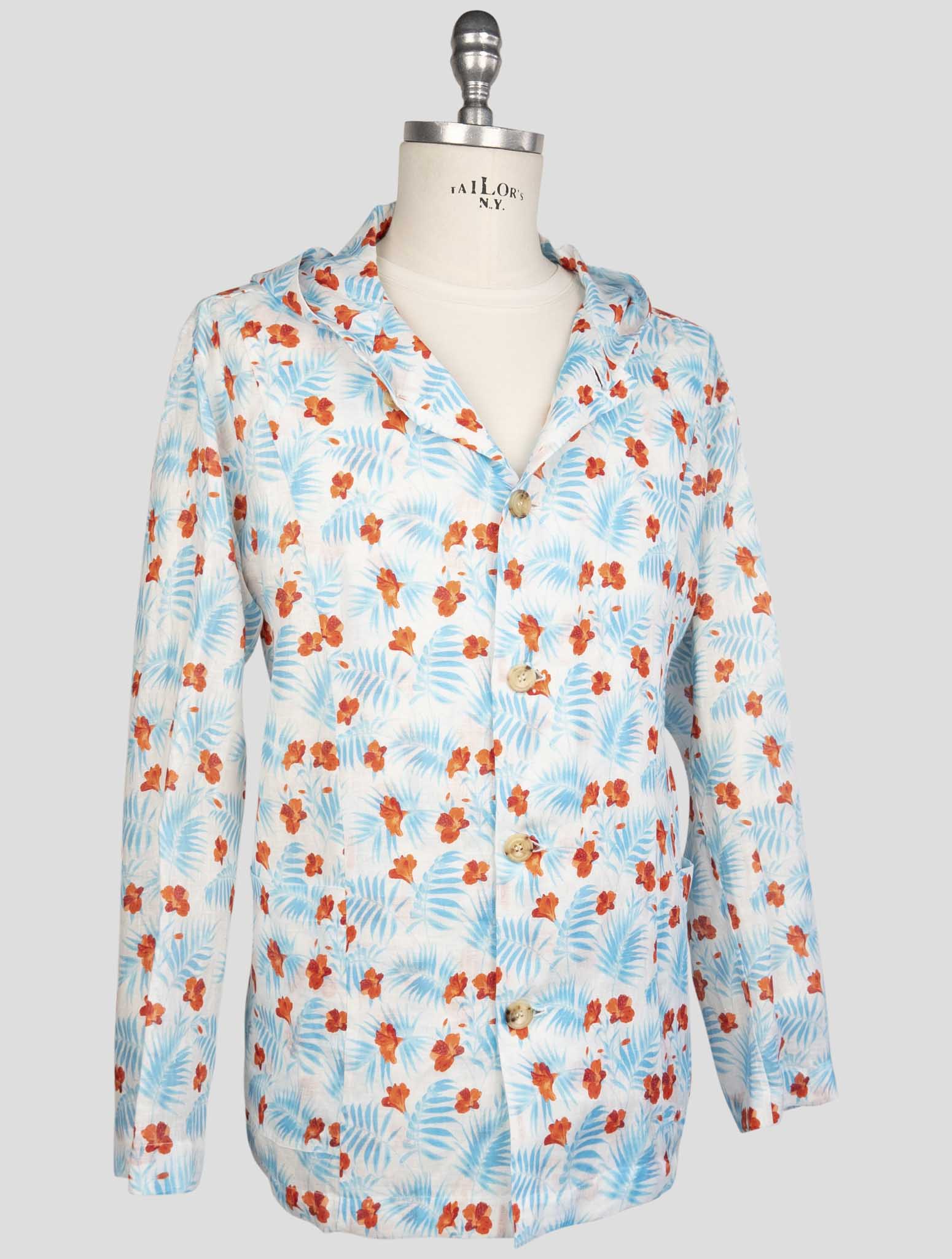 kiton Multicolor Linen  Shirt Luca