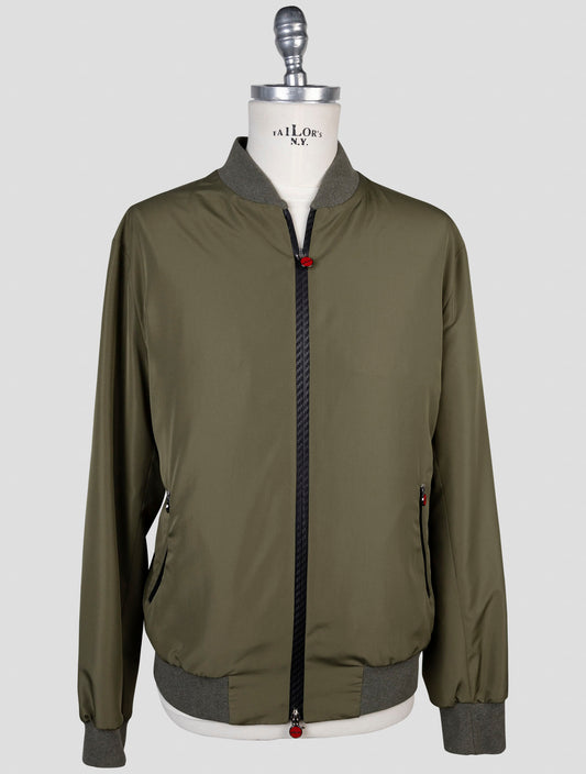 Kiton Green Pl Coat