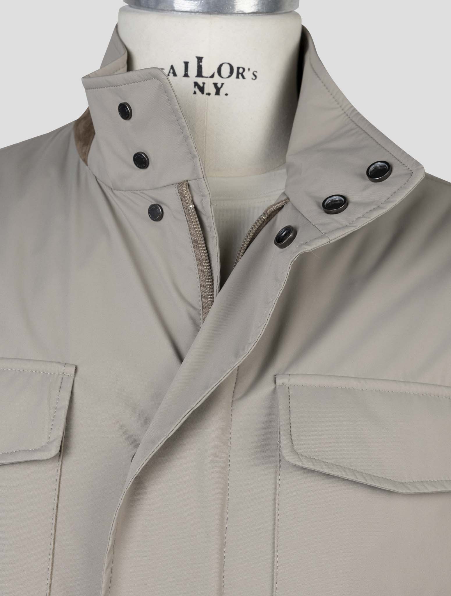 Kiton Beige Pl Coat