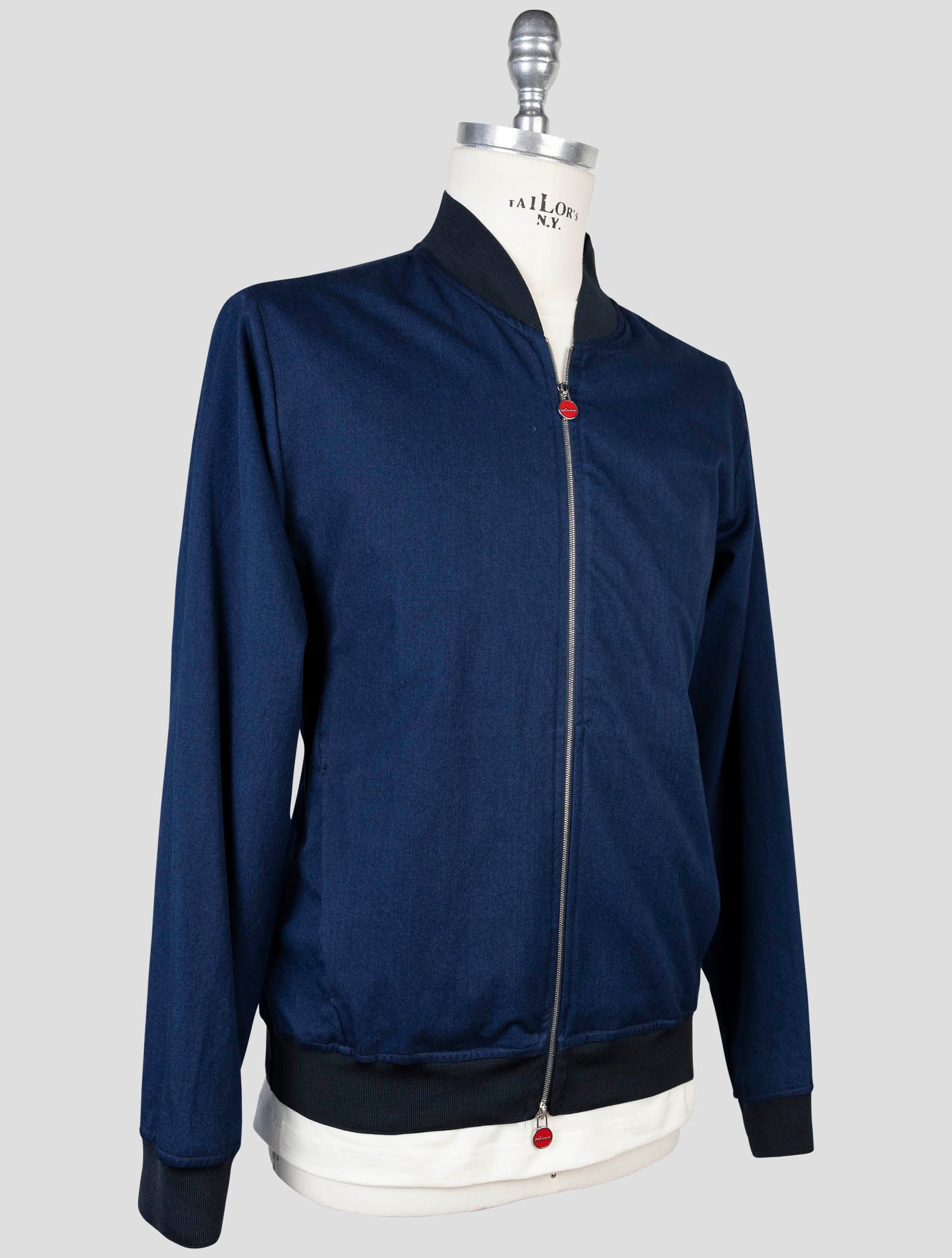Kiton Denim Cotton Coat