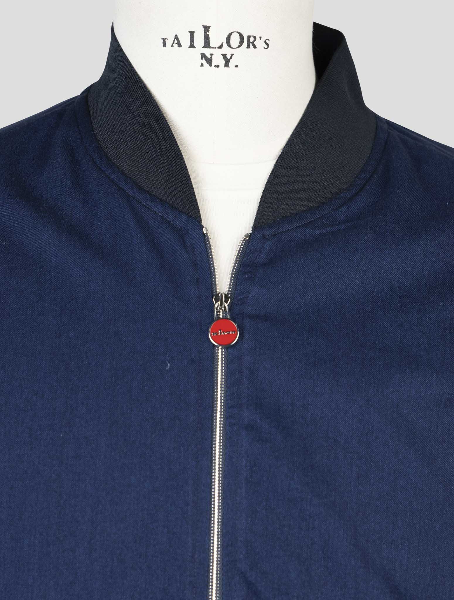 Kiton Denim Cotton Coat