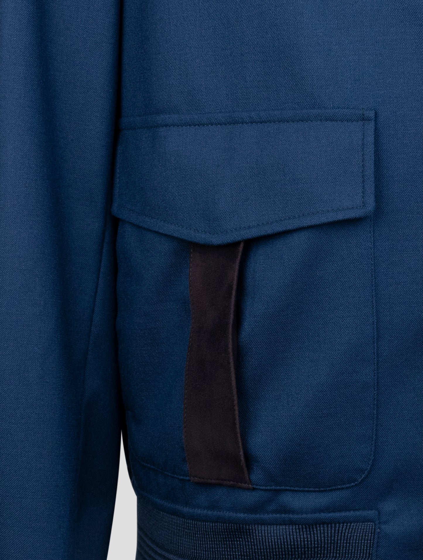 Kiton Blue Cashmere Ea Coat
