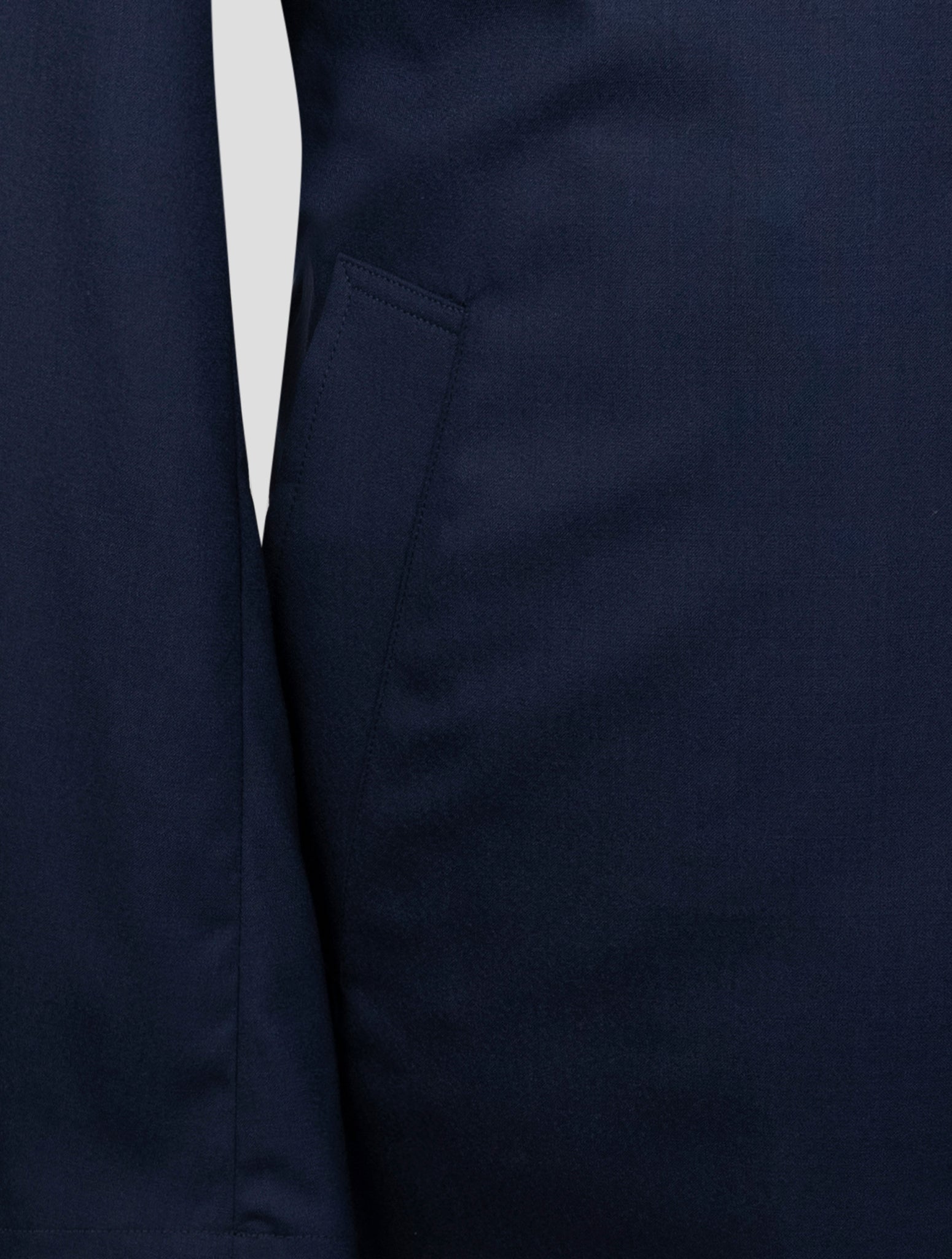 Kiton Blue Virgin Wool Pa Ea Overcoat