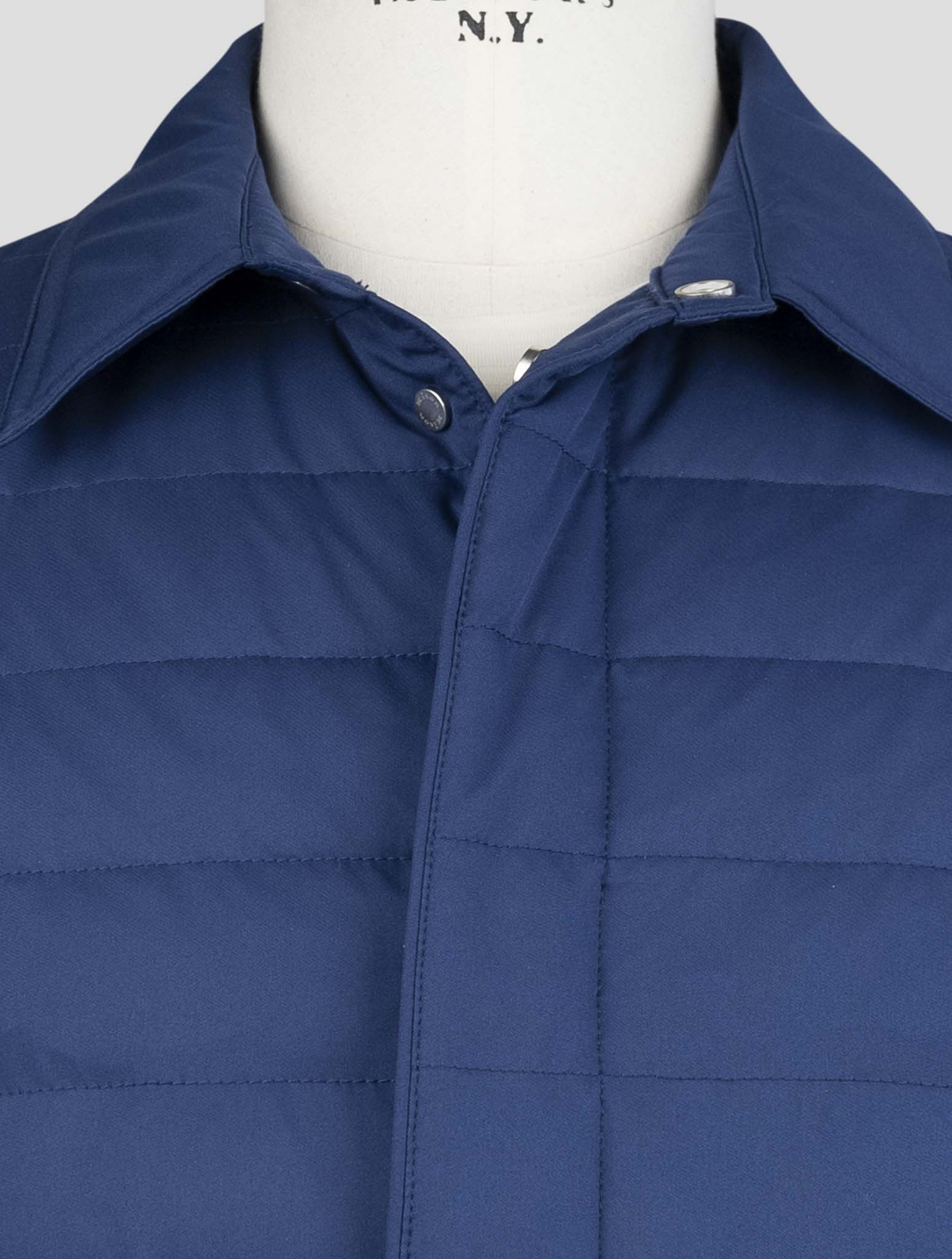 Kiton Blue Pl Coat