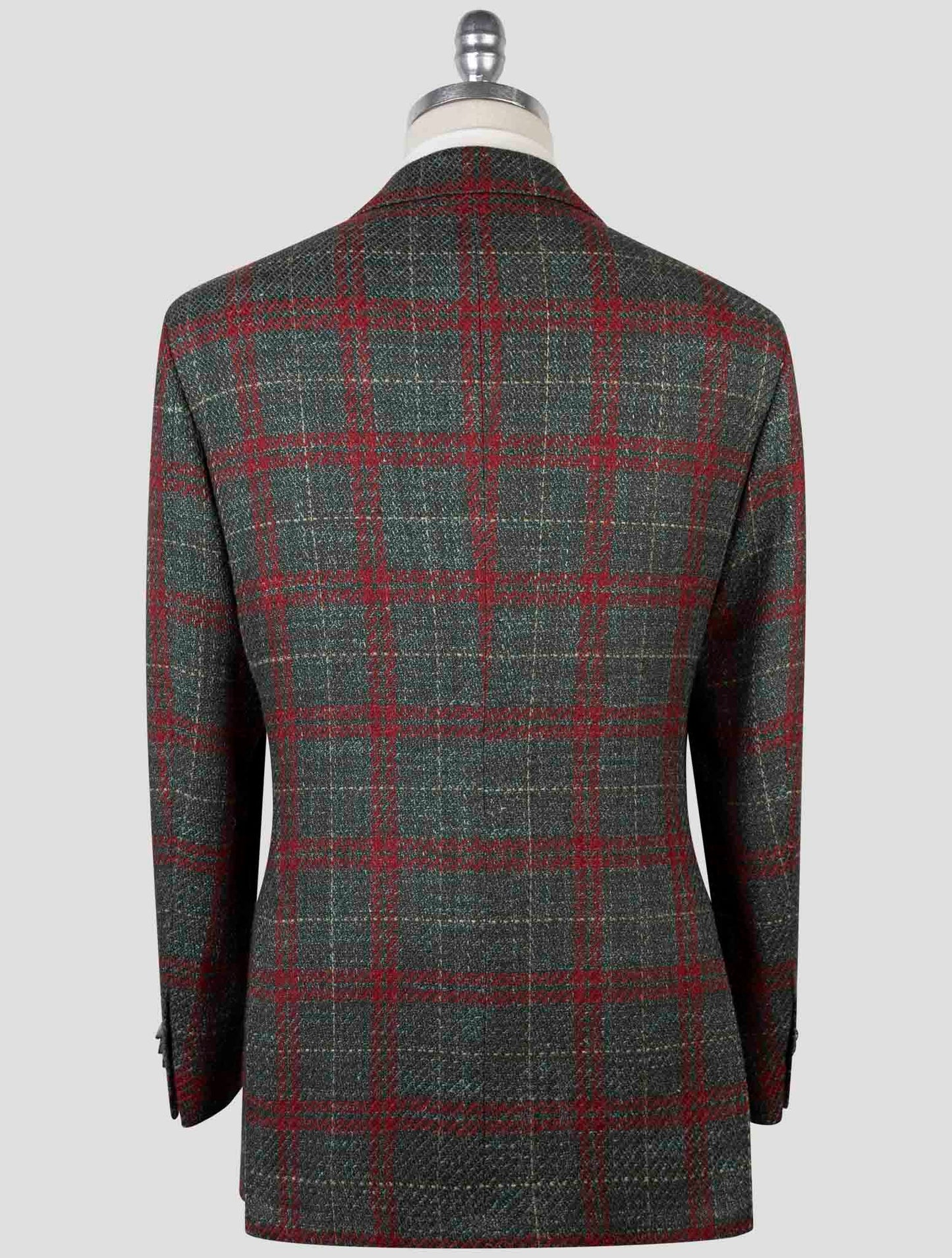 Kiton Multicolor Cashmere Virgin Wool Silk Linen Blazer