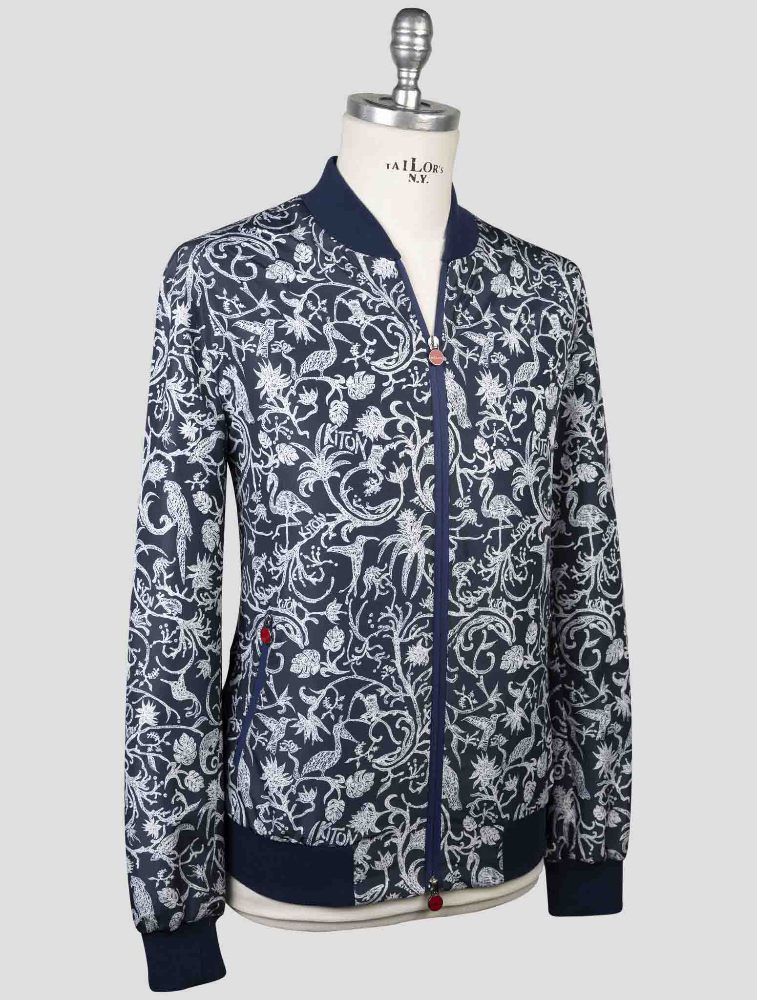 Kiton Blue Pl Coat