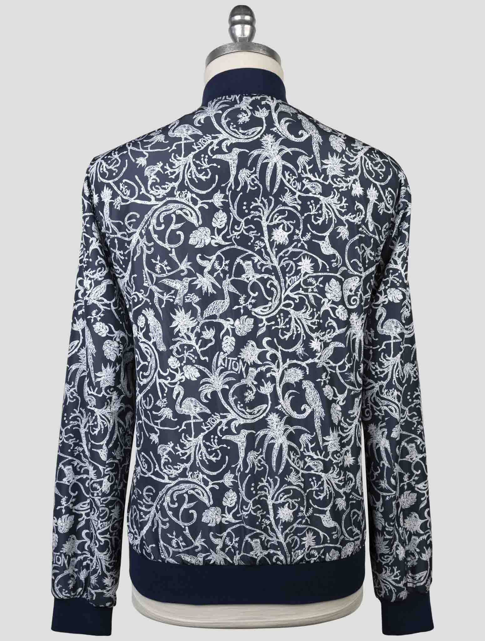 Kiton Blue Pl Coat