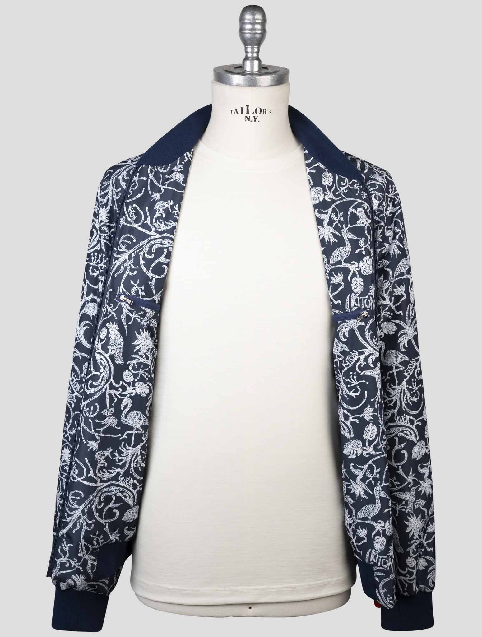 Kiton Blue Pl Coat