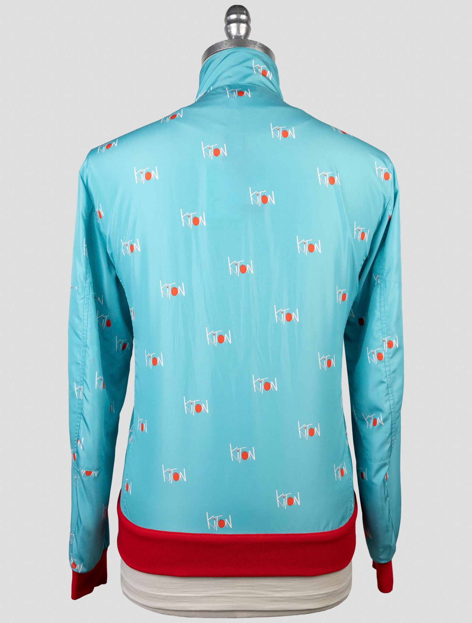 Kiton Light Green Pl Coat