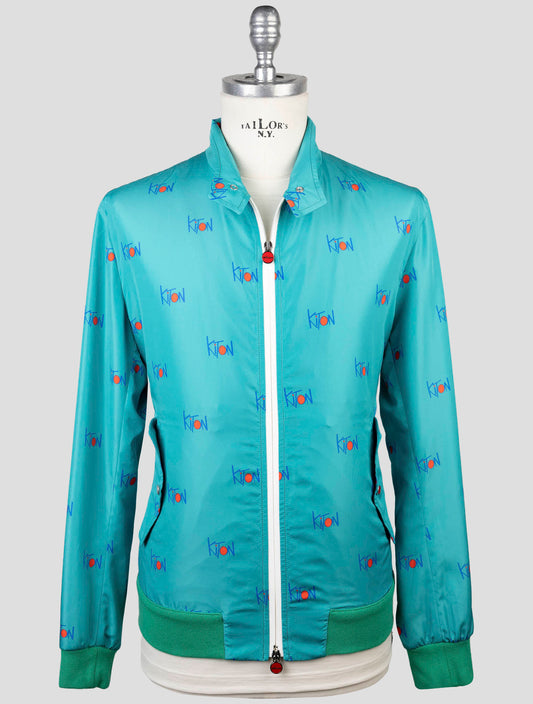 Kiton Light Green Pl Coat