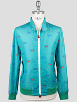 Kiton Light Green Pl Coat