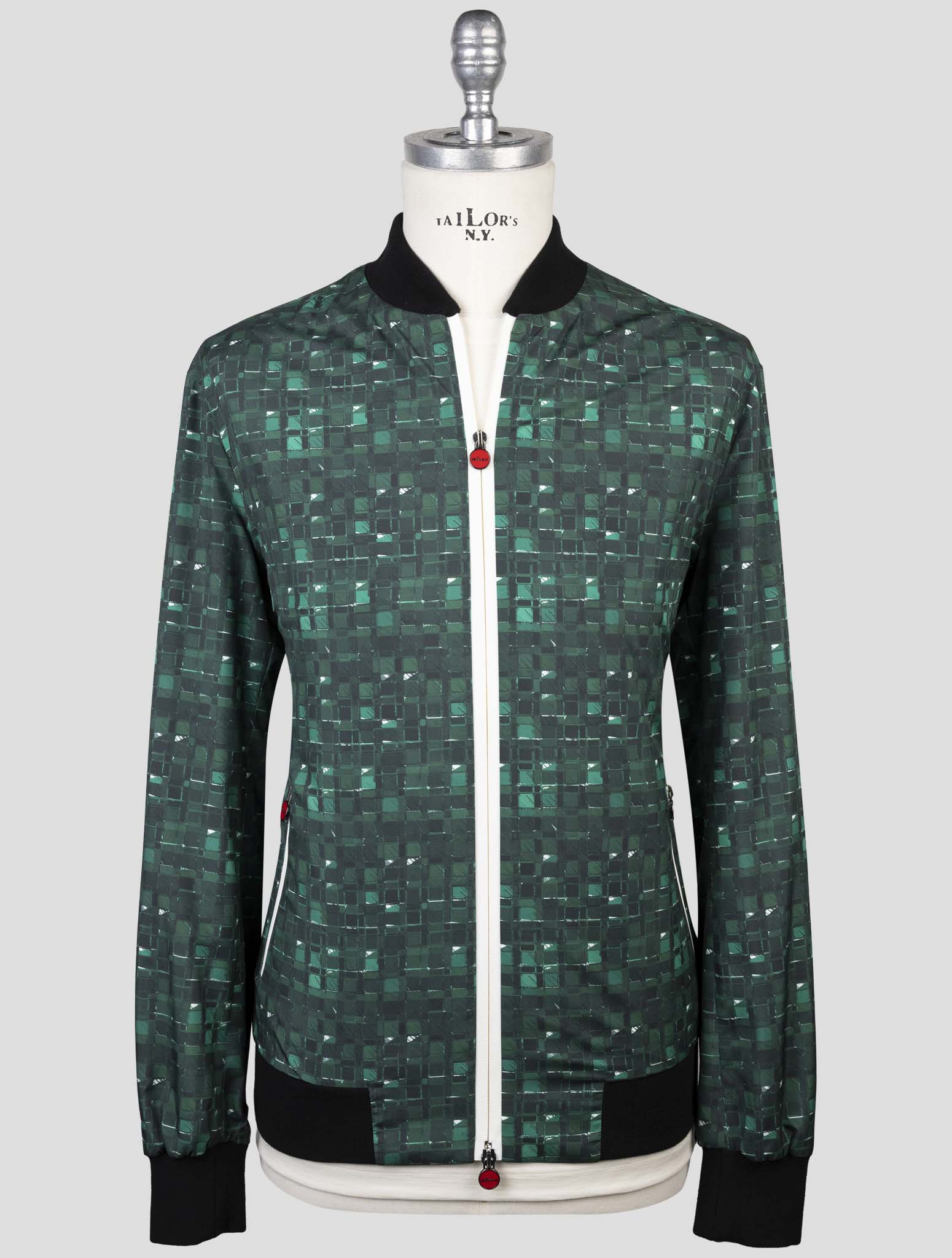 Kiton Green Pl Coat