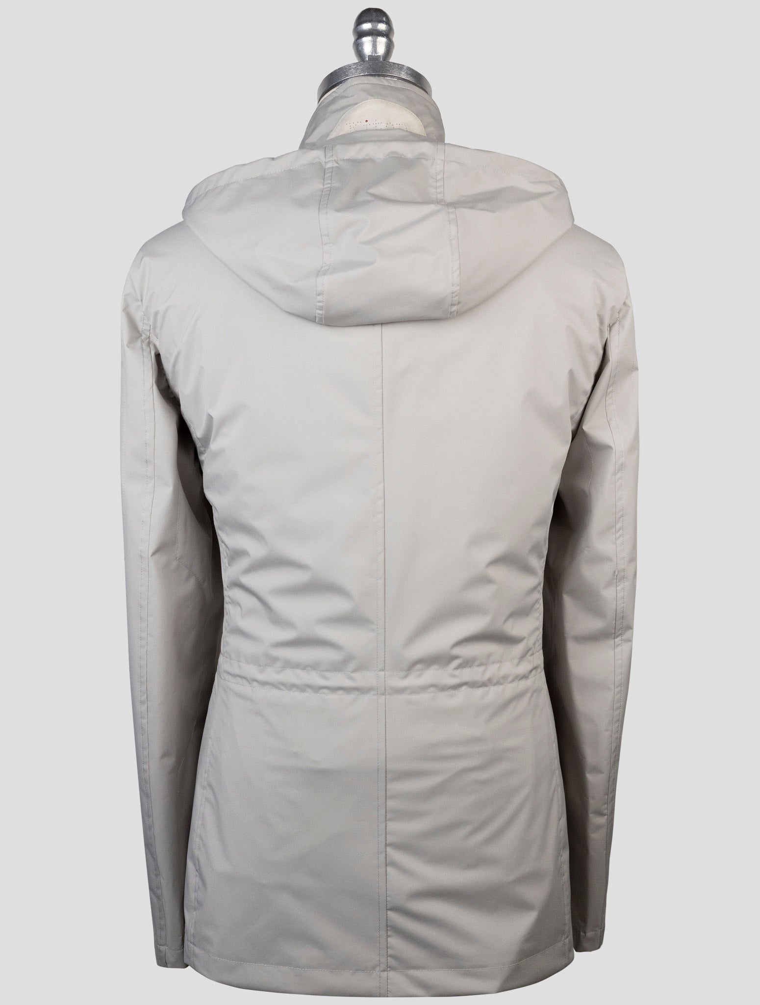 Kiton Gray Pl Pu Coat