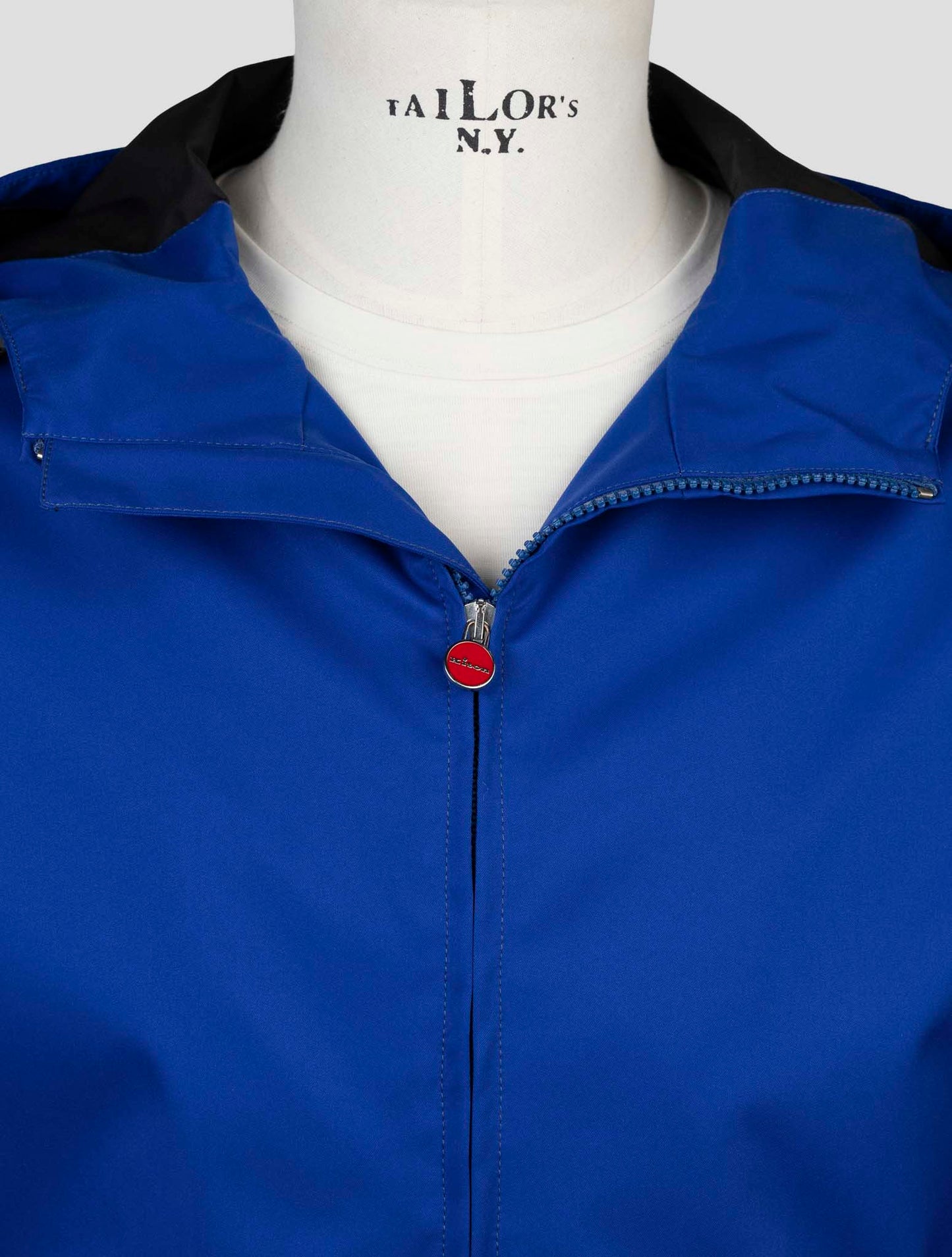 Kiton Blue Pl Coat