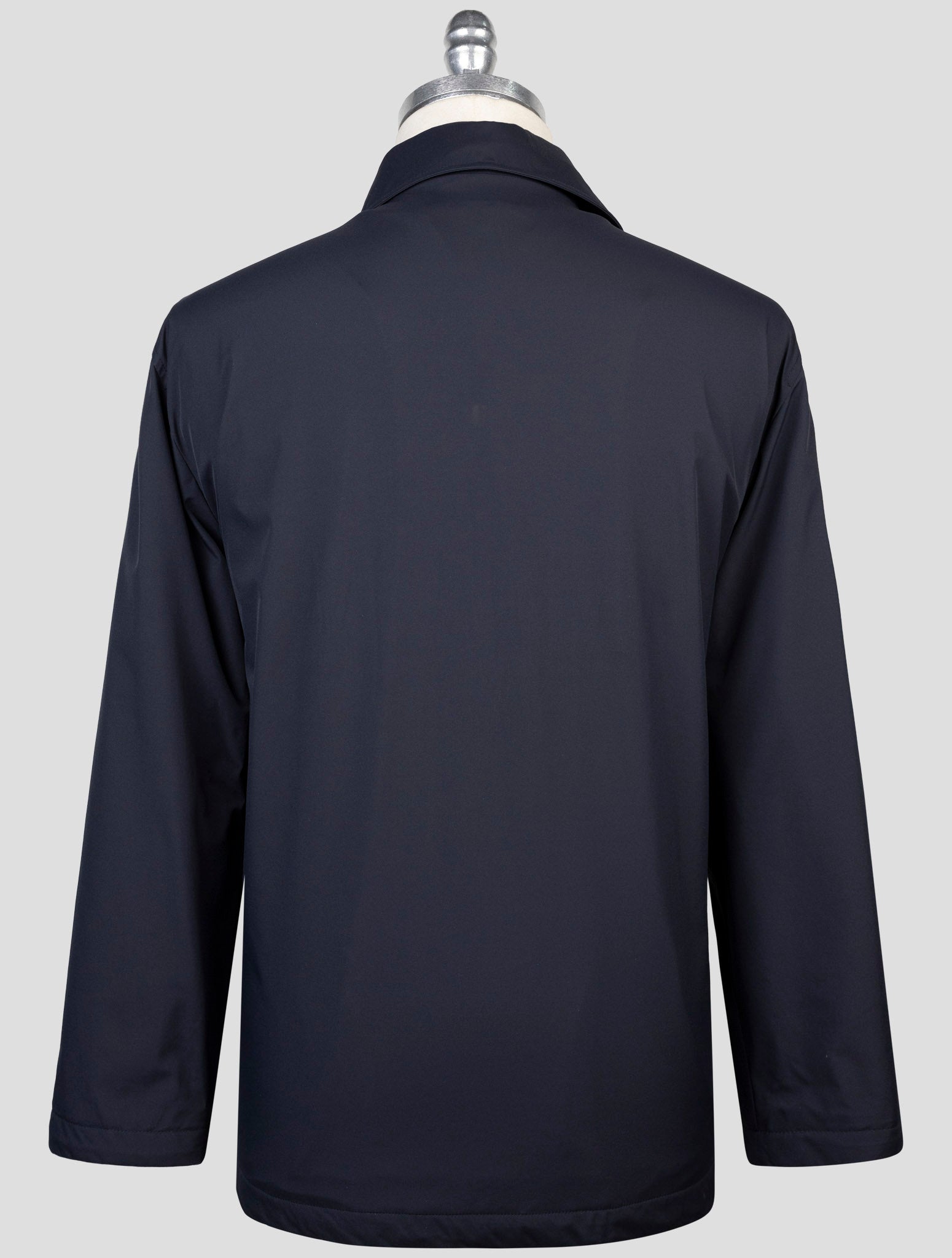 Kiton Blue Pl Coat