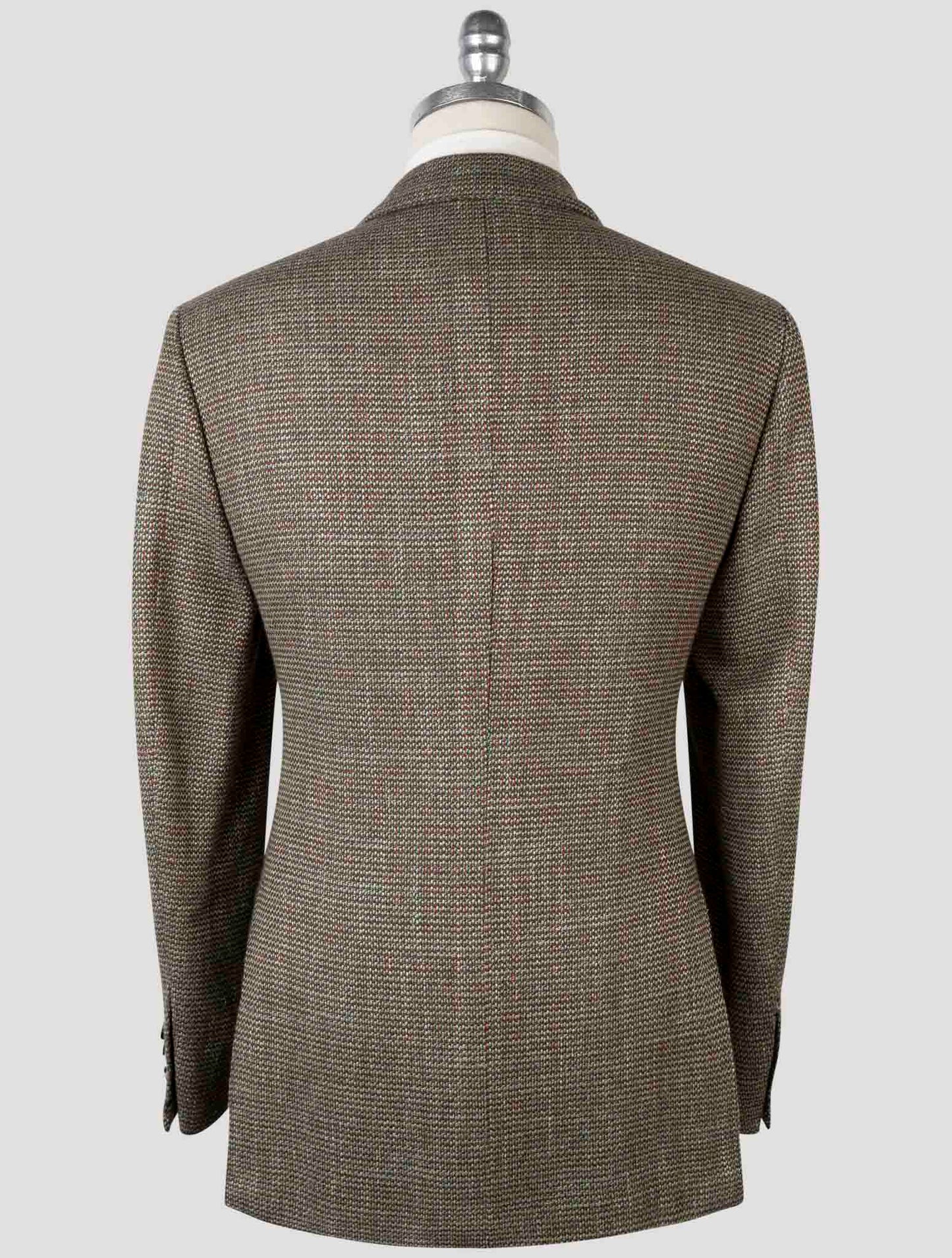Kiton Multicolor Cashmere Virgin Wool Silk Linen Blazer