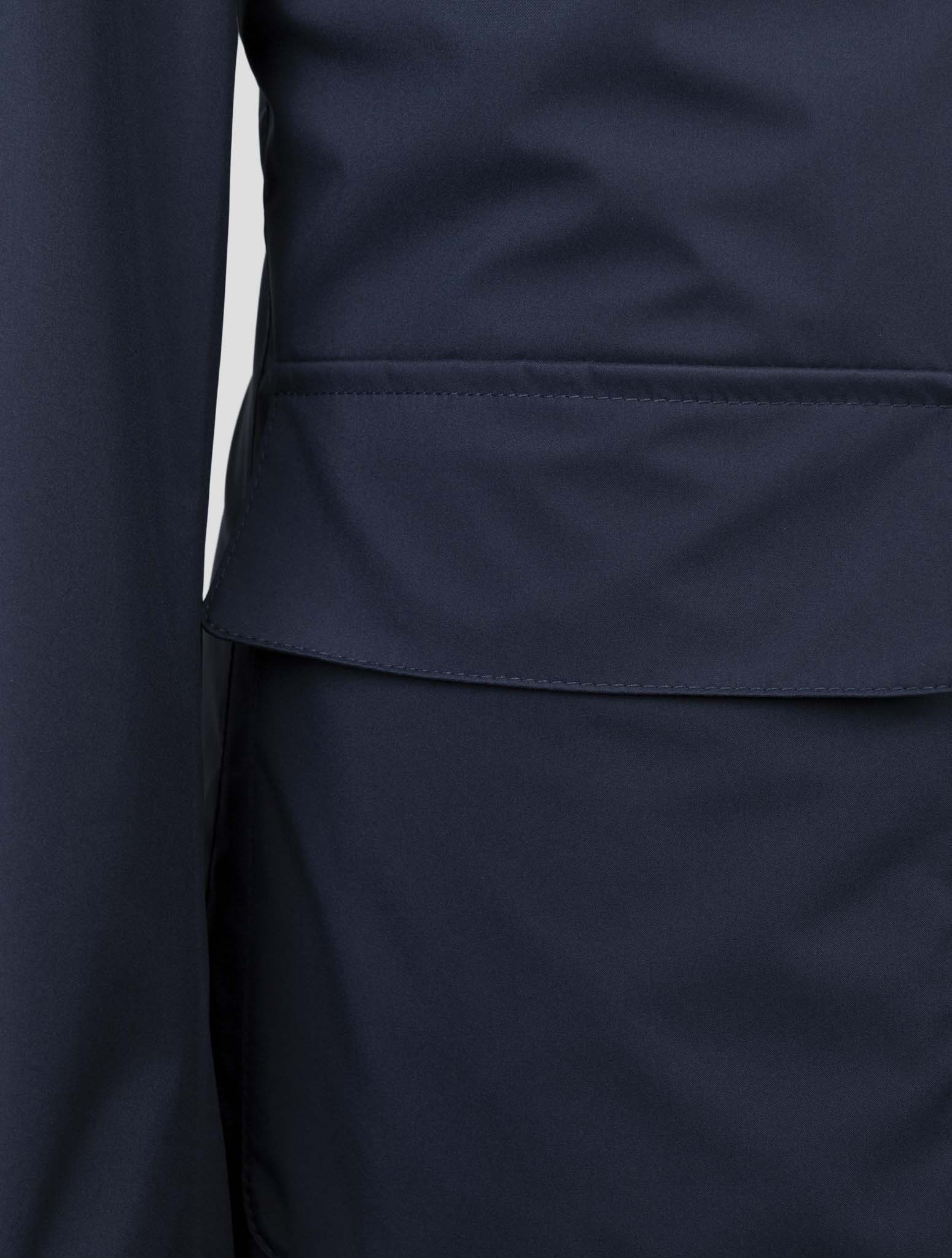 Kiton Blue Pl Pu Coat