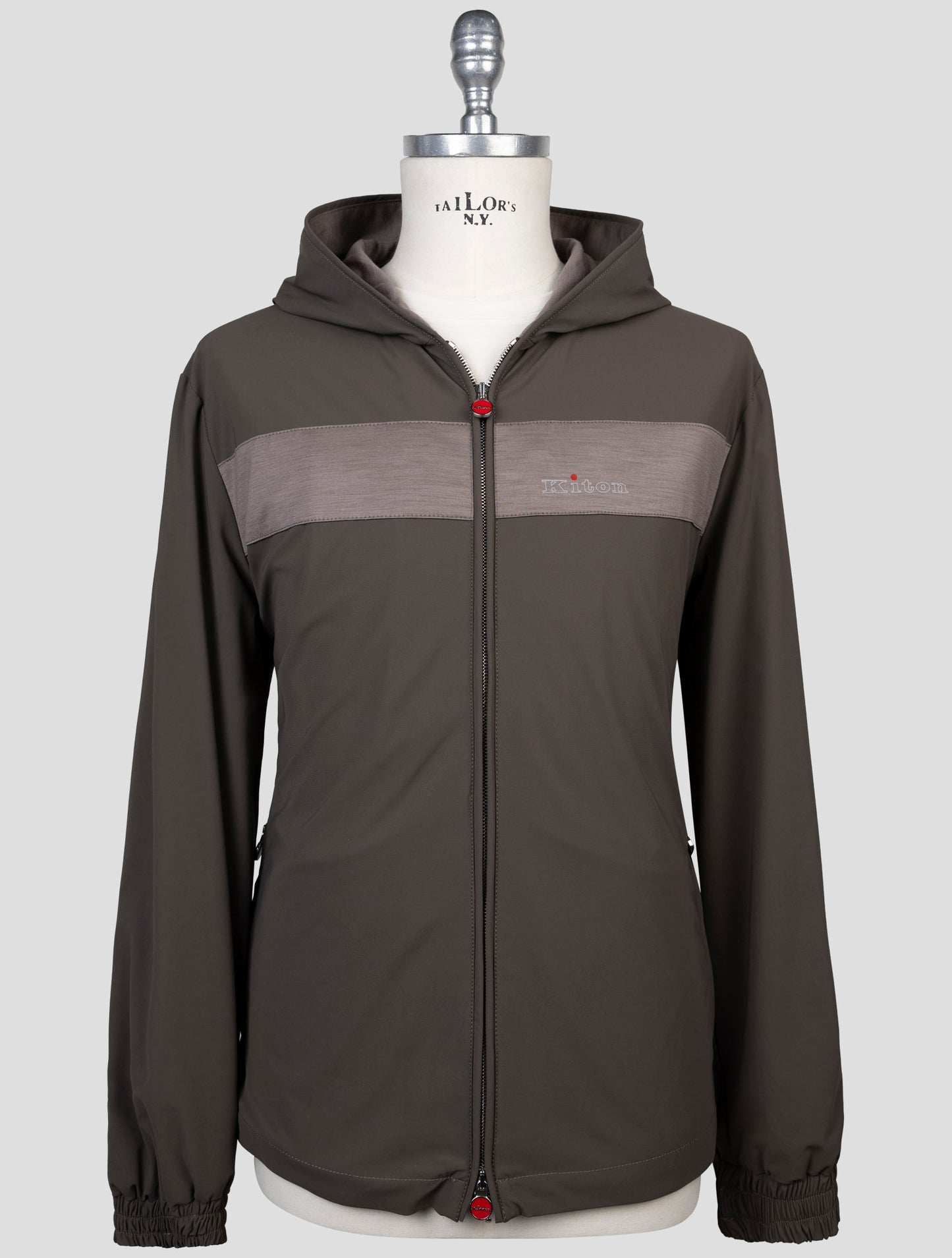 Kiton Brown Pa Ea Coat