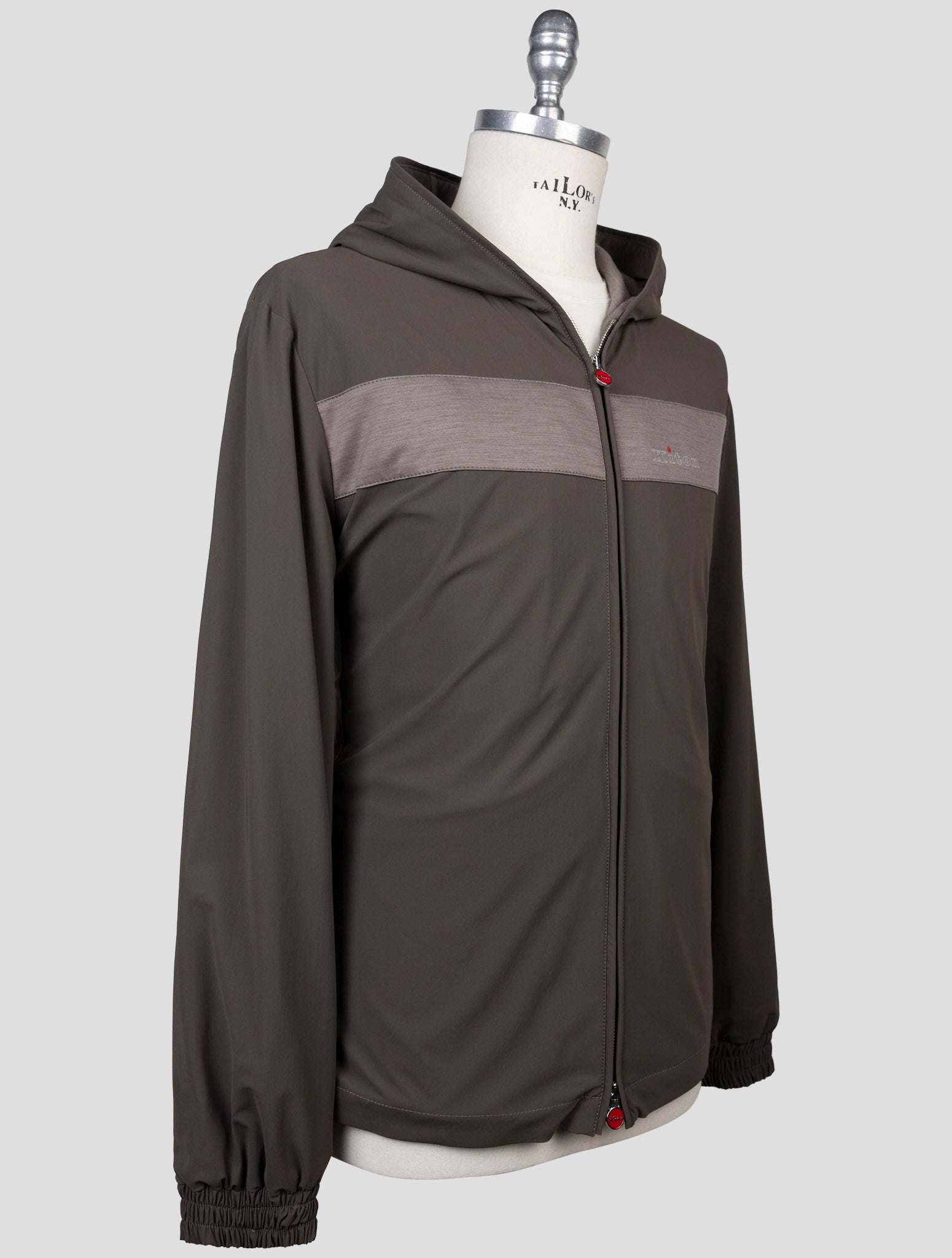 Kiton Brown Pa Ea Coat