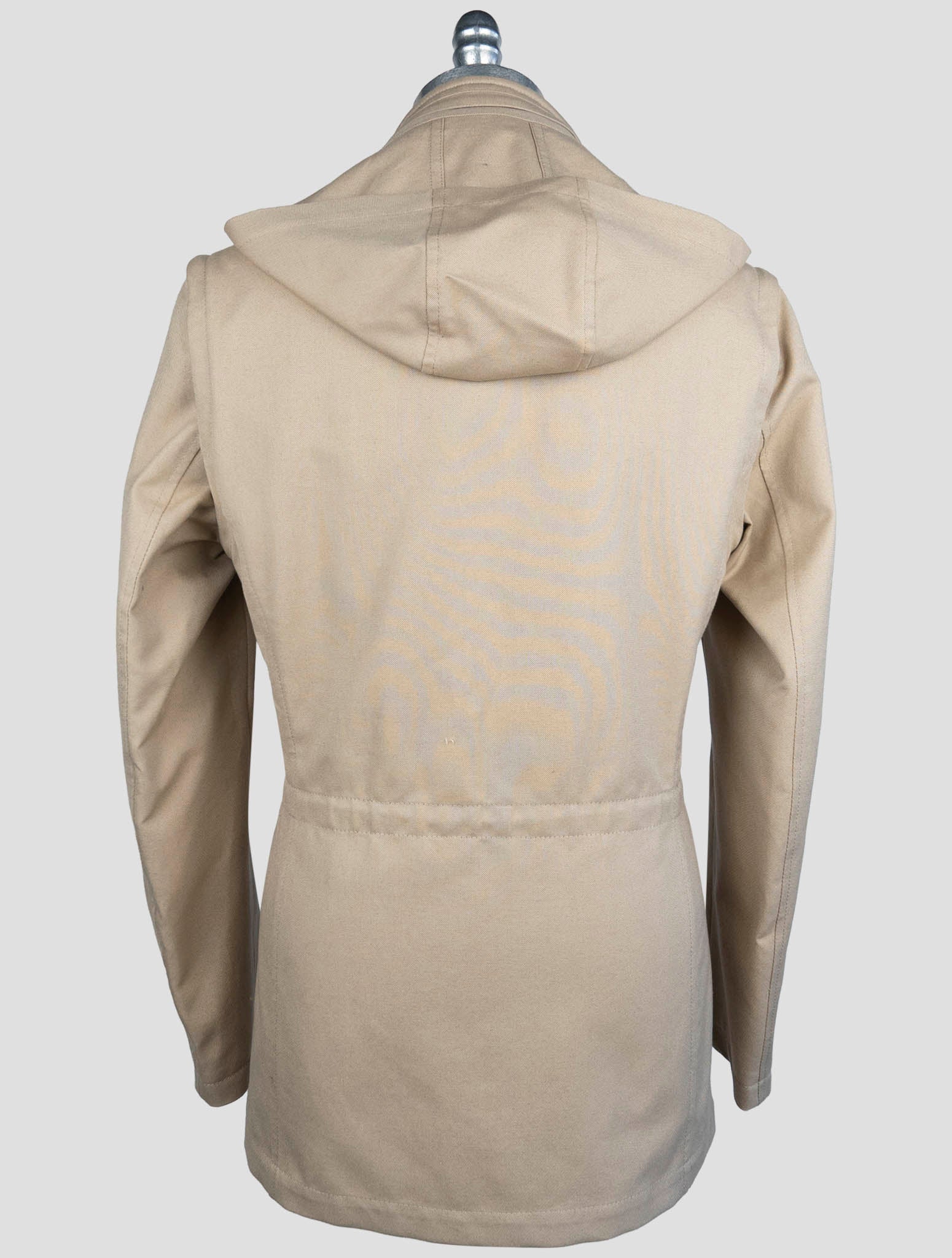 Kiton Beige Cotton Coat