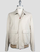 Kiton Brown Virgin Wool Coat