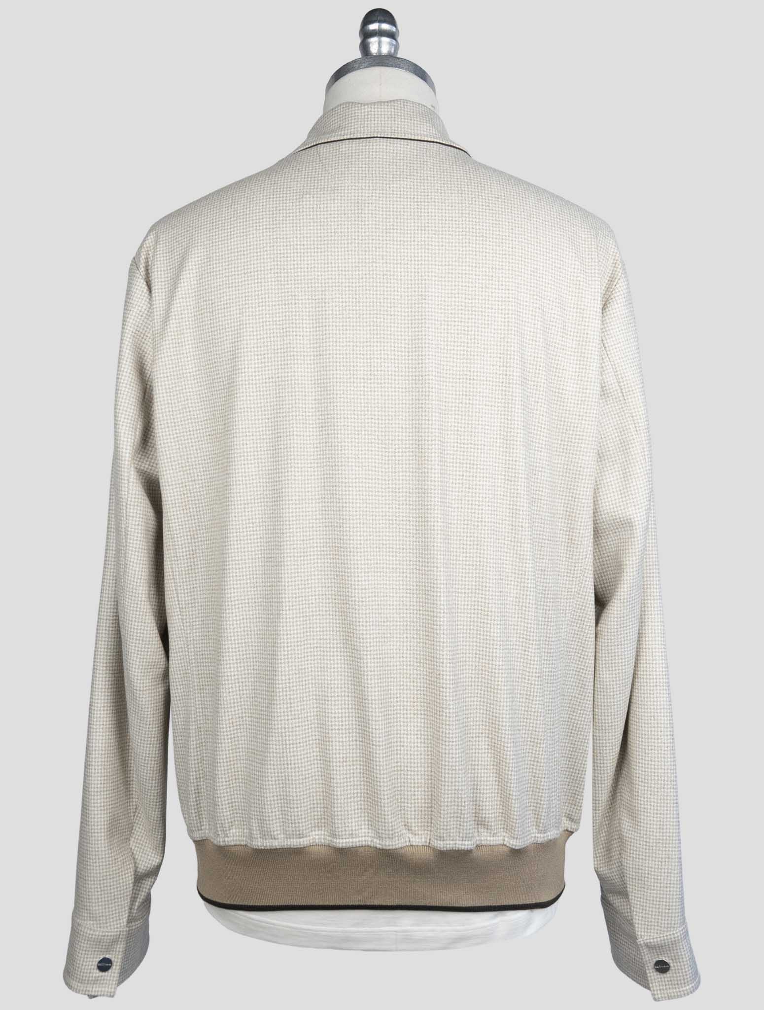 Kiton Brown Virgin Wool Coat