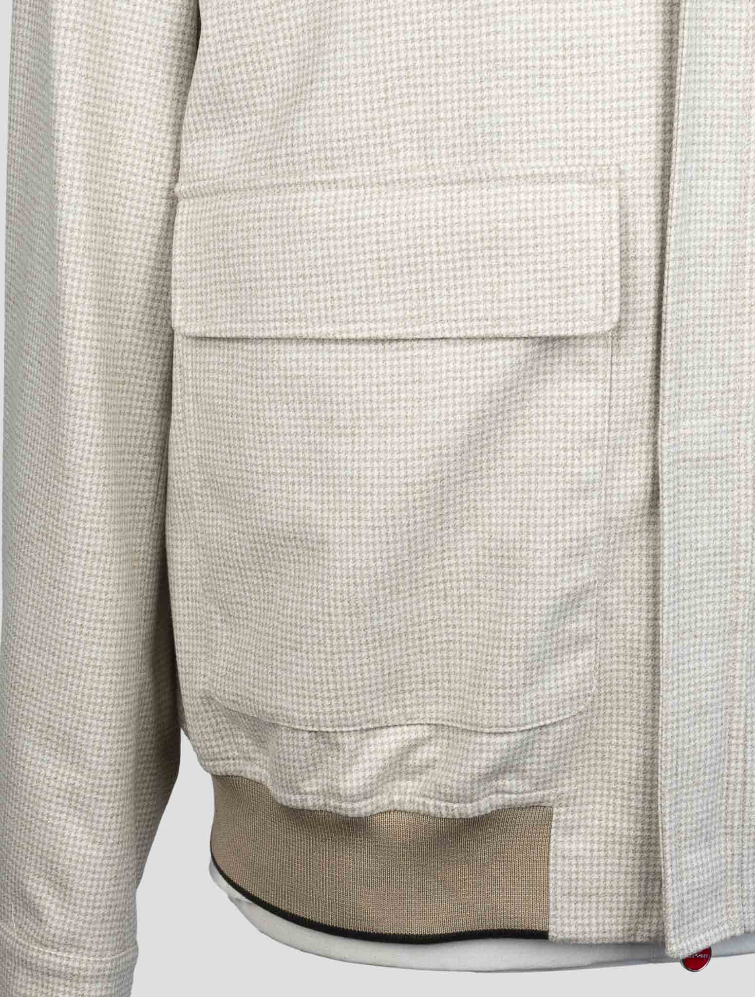 Kiton Brown Virgin Wool Coat