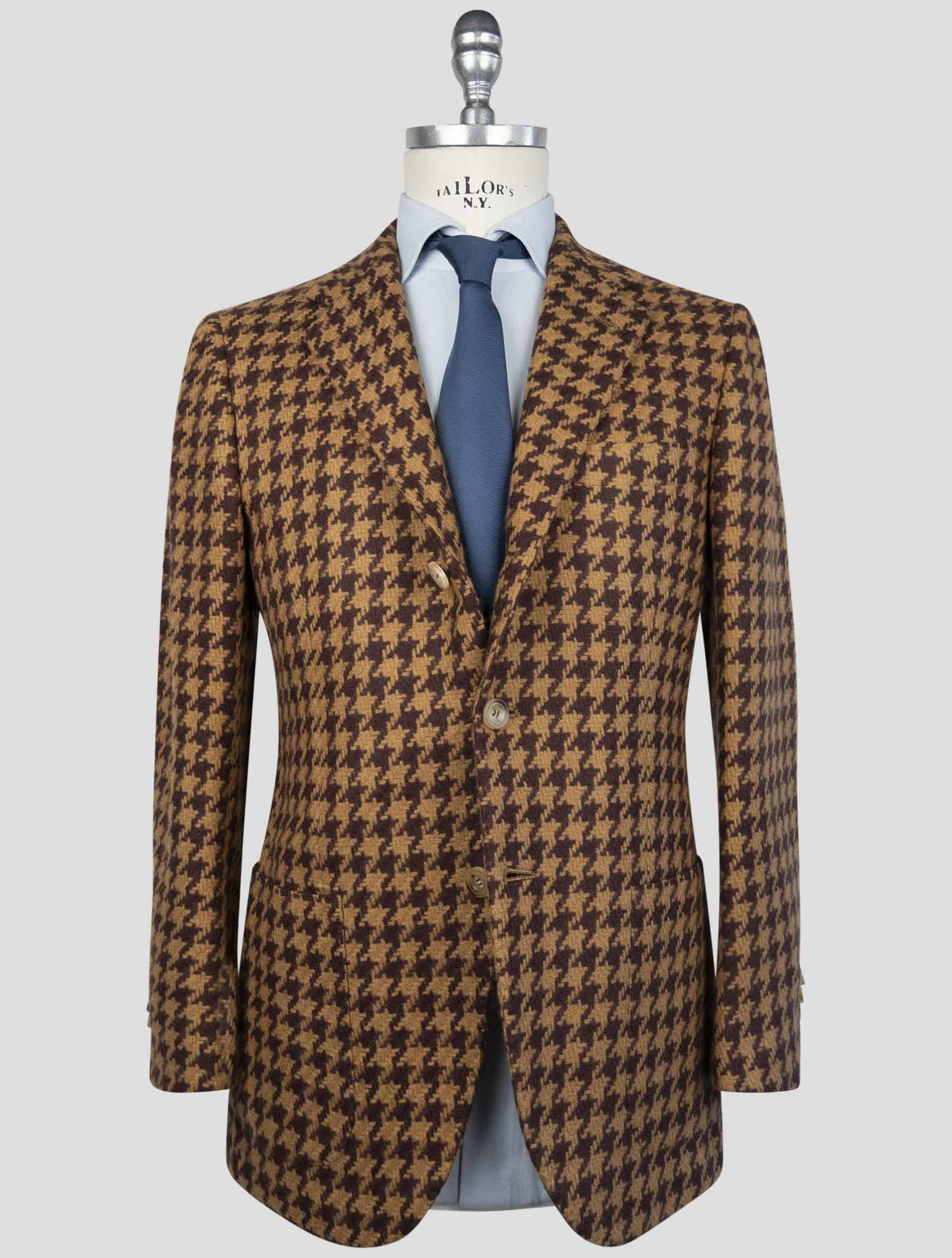 Kiton Brown Cashmere Blazer