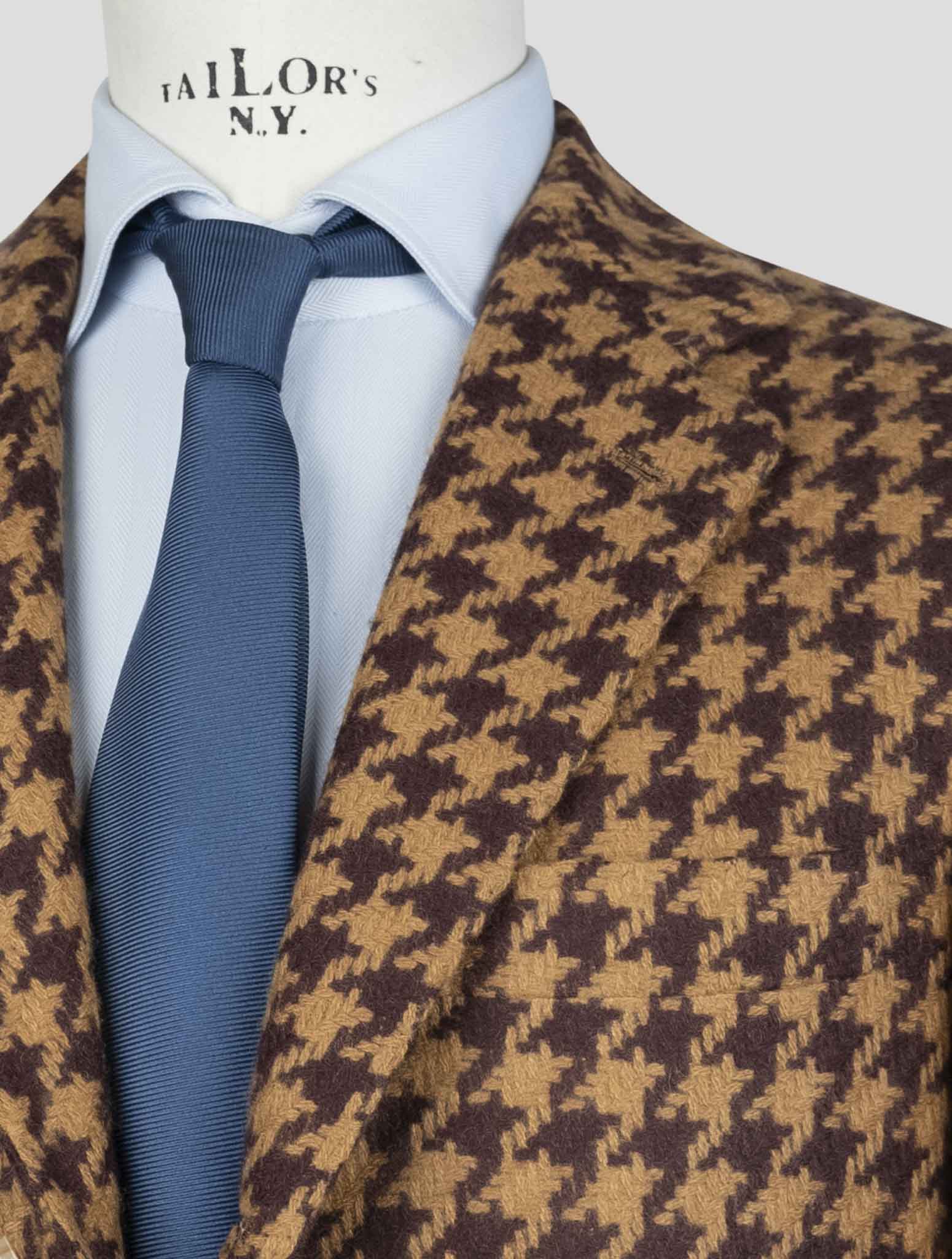Kiton Brown Cashmere Blazer