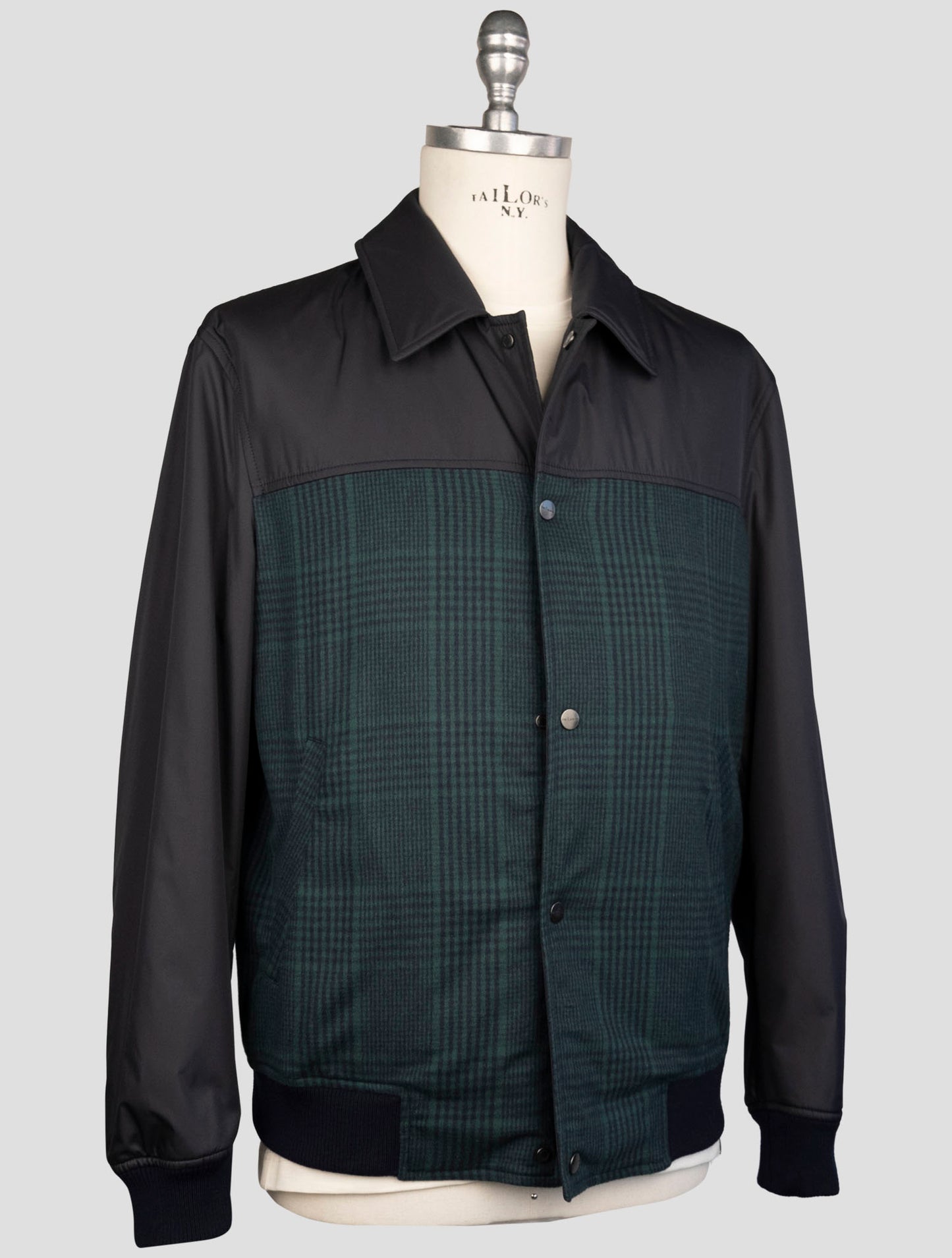 Kiton Blue Green Cashmere Vicuna Coat