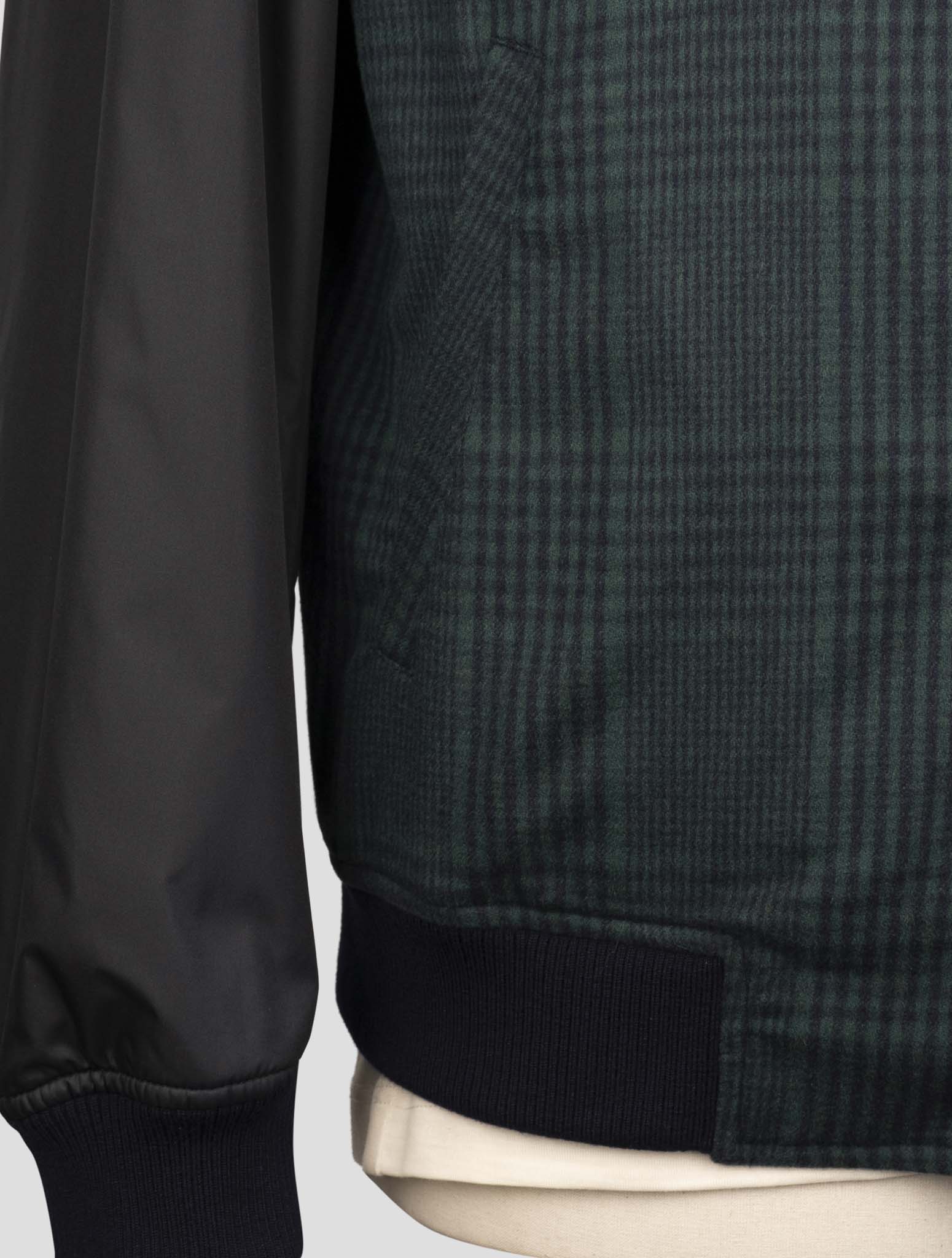 Kiton Blue Green Cashmere Vicuna Coat