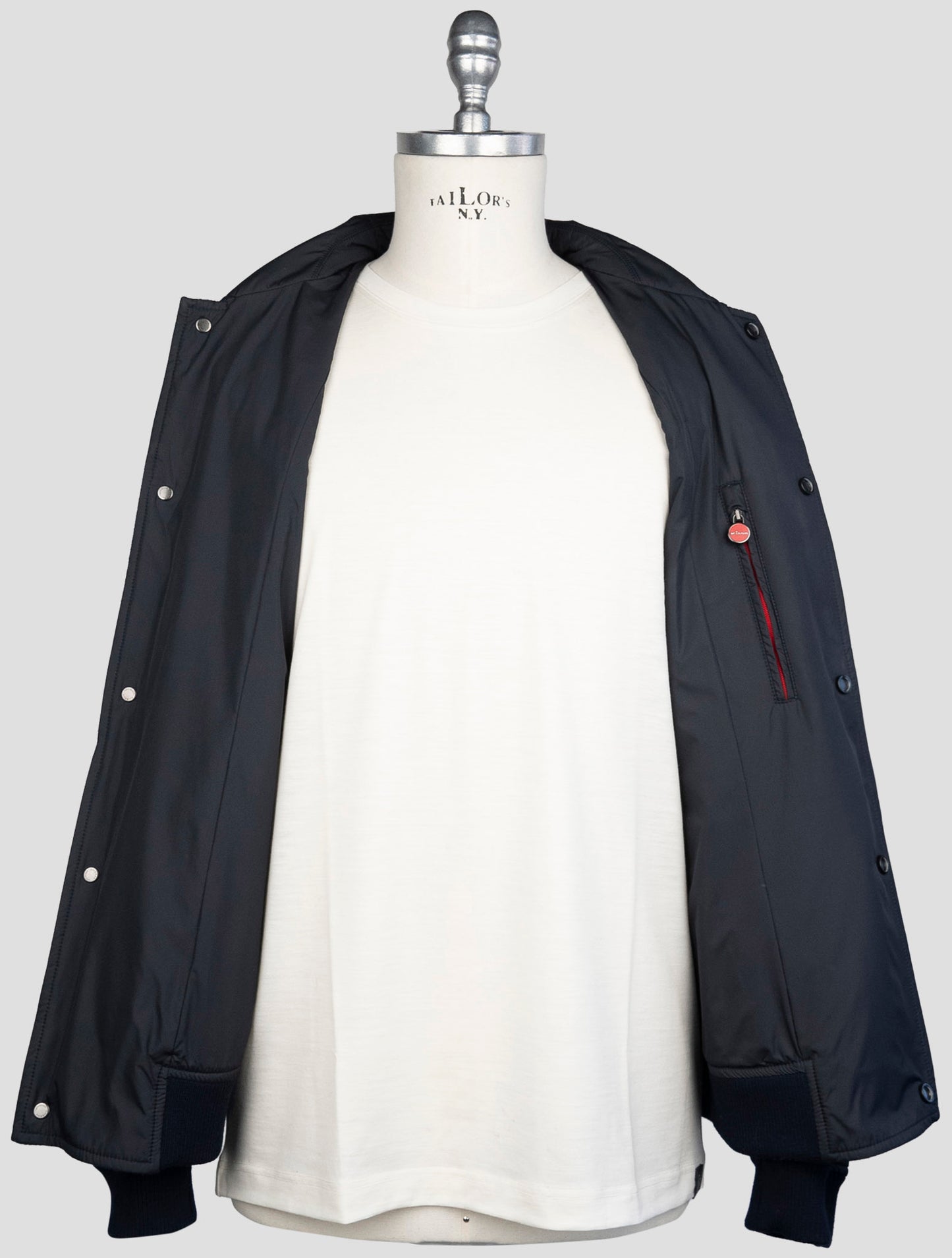 Kiton Blue Green Cashmere Vicuna Coat