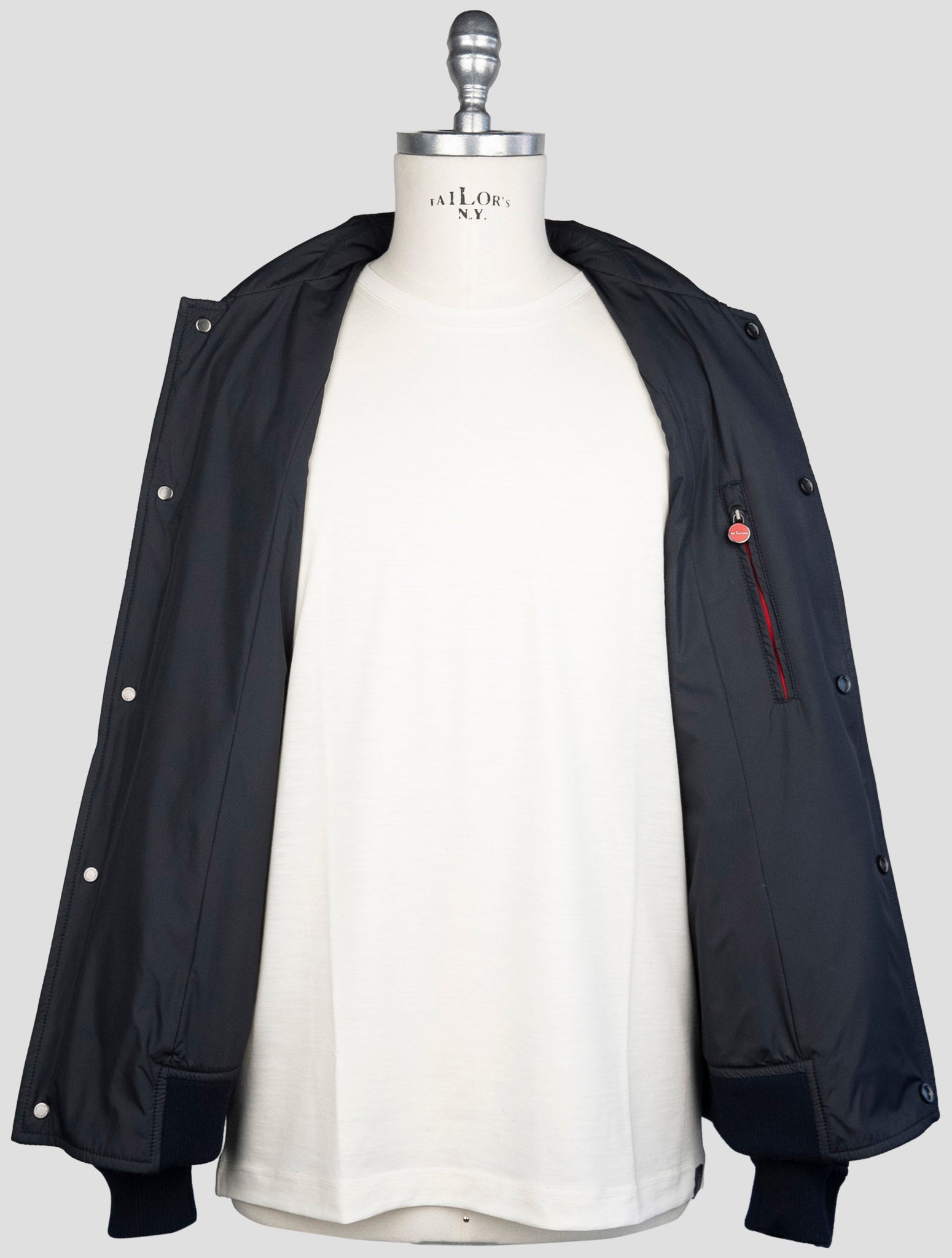 Kiton Blue Green Cashmere Vicuna Coat