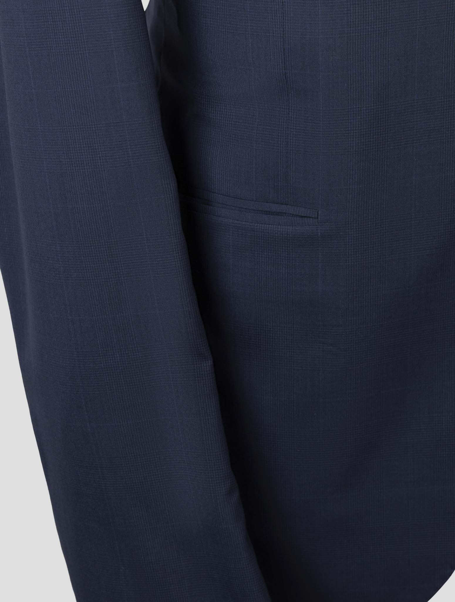 Kiton Blue Wool 150's Diamante Blue Suit