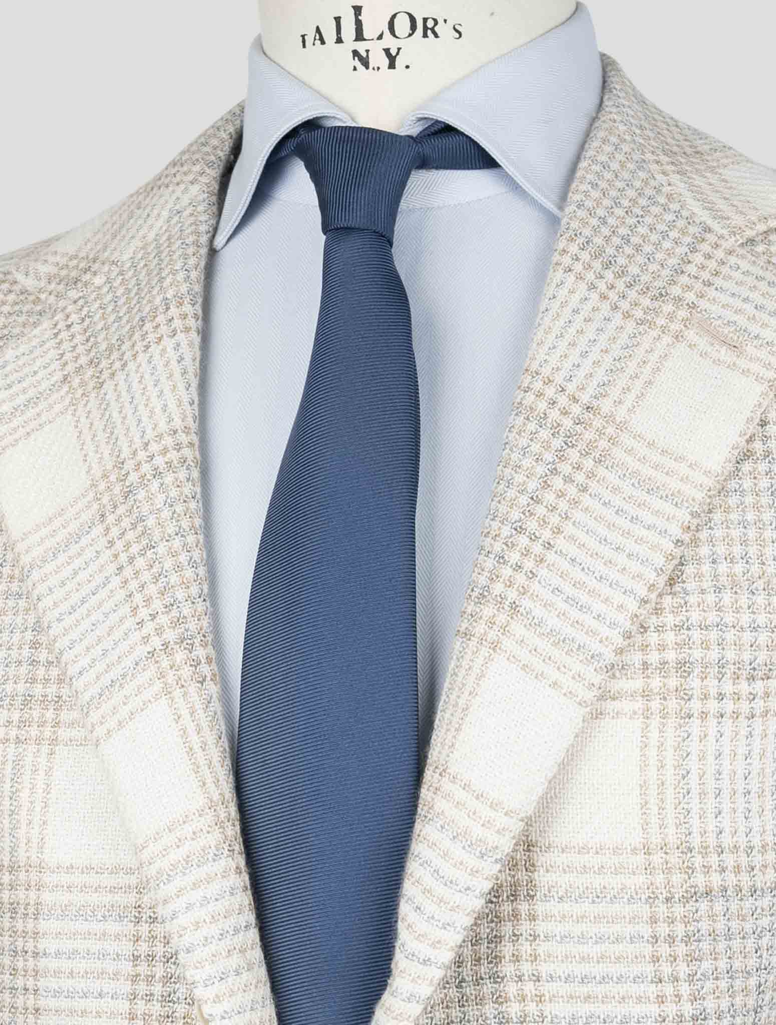 Kiton Multicolor Cashmere Linen Blazer