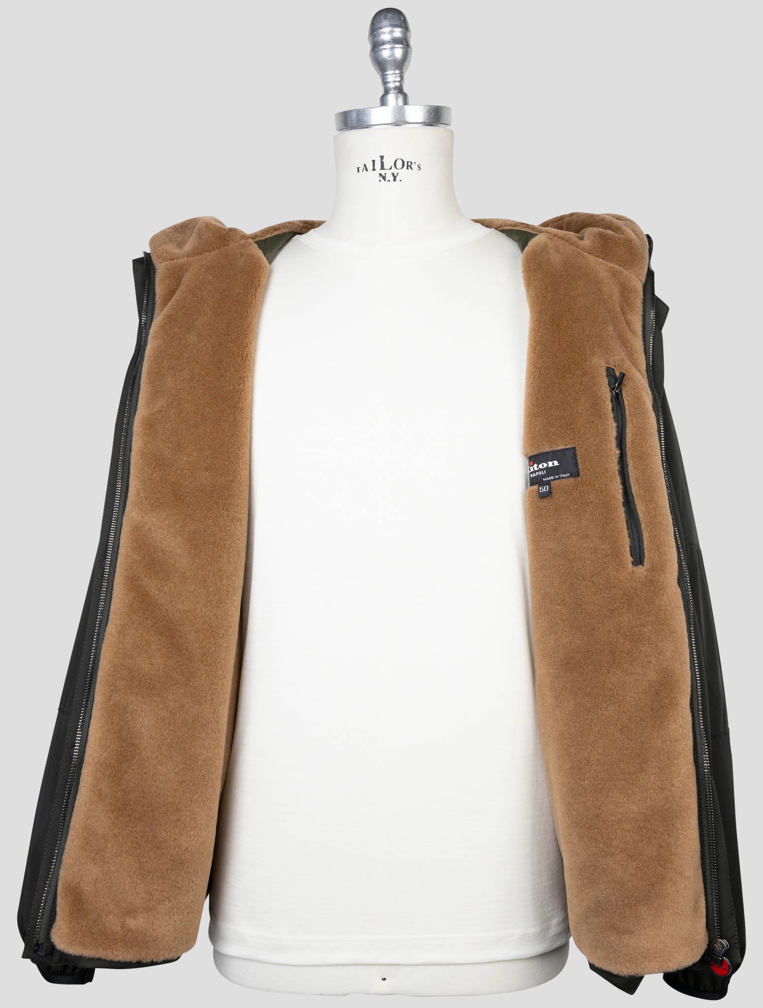 kiton Green Pa Ea Coat