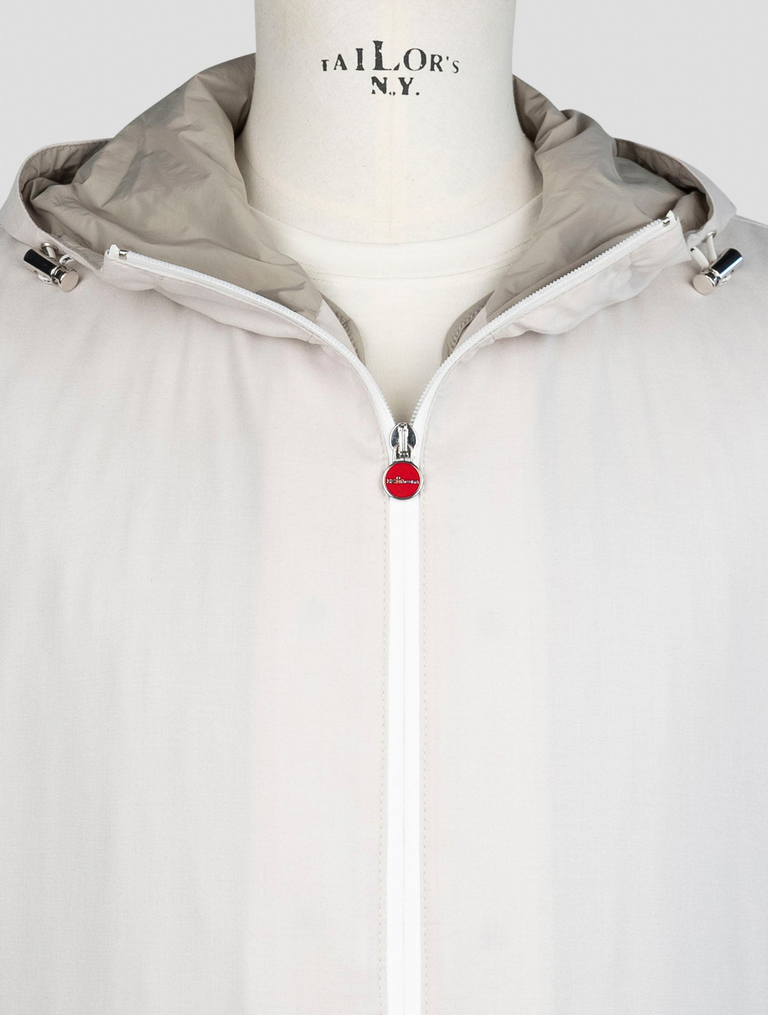 kiton Beige  Cashmere Silk Coat