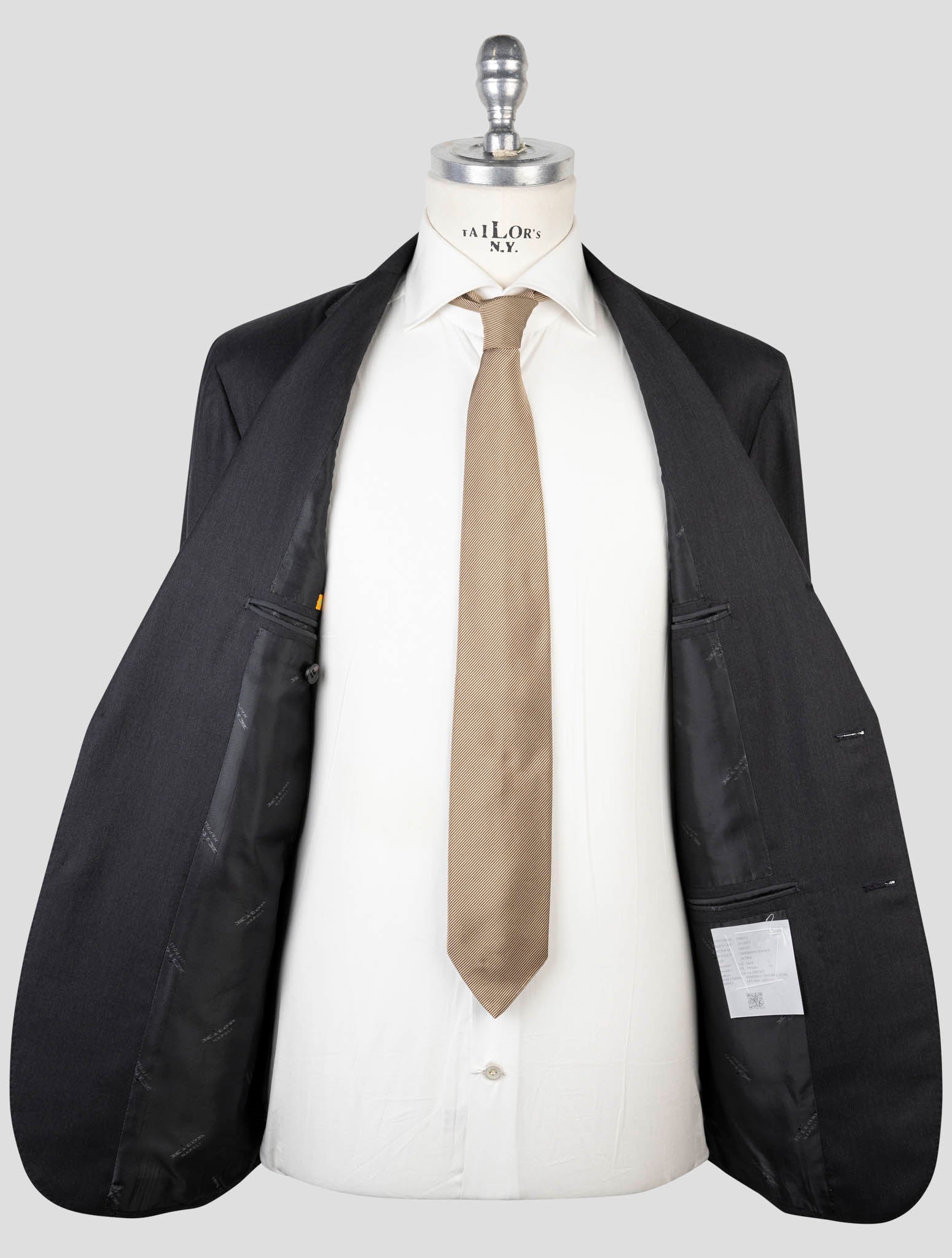 Kiton Gray Wool 14 Micron Suit