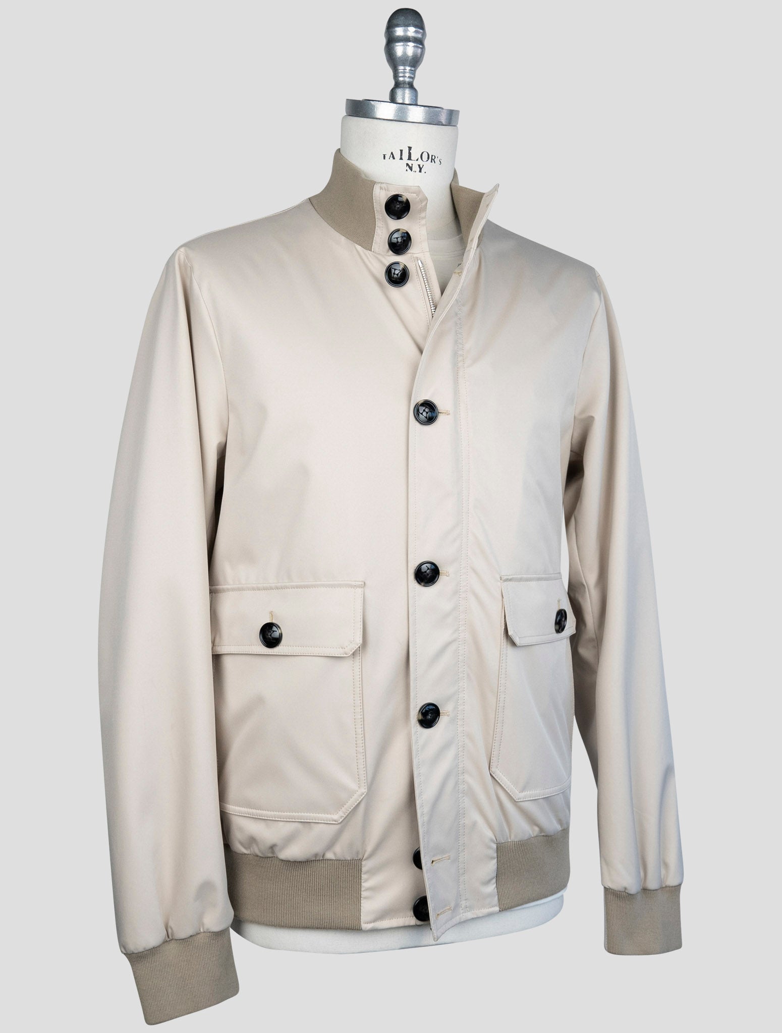 Kiton Beige Pl Coat