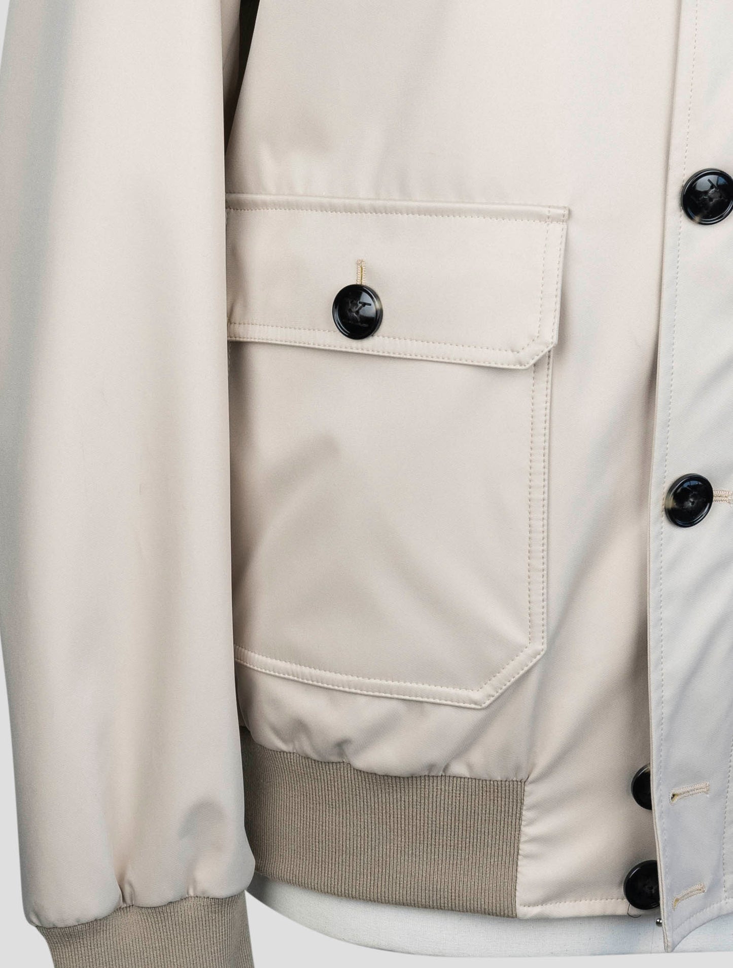 Kiton Beige Pl Coat
