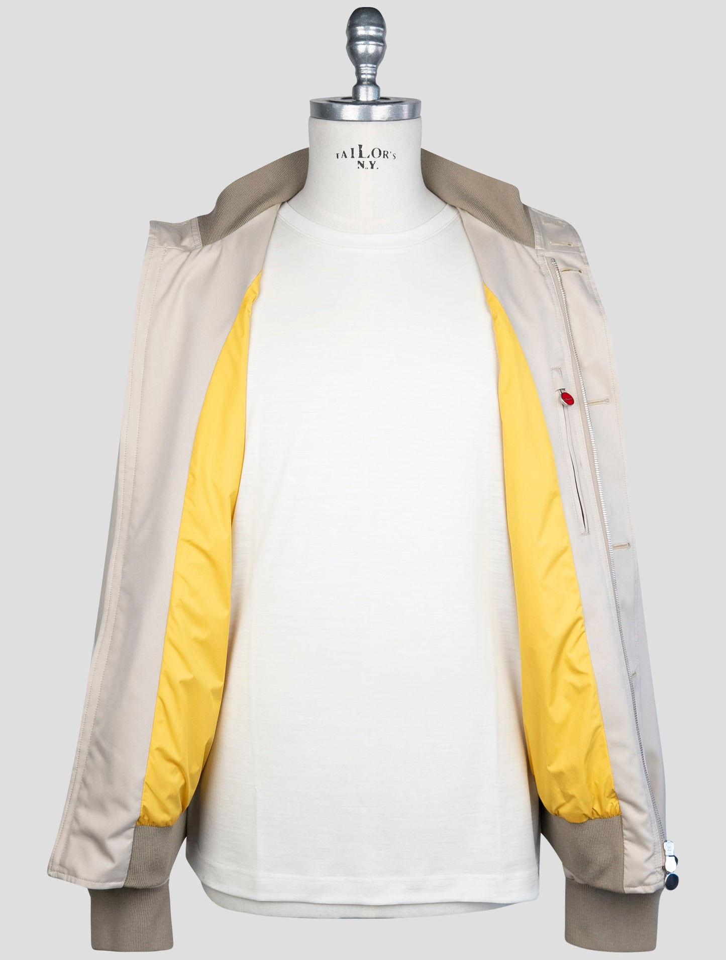 Kiton Beige Pl Coat