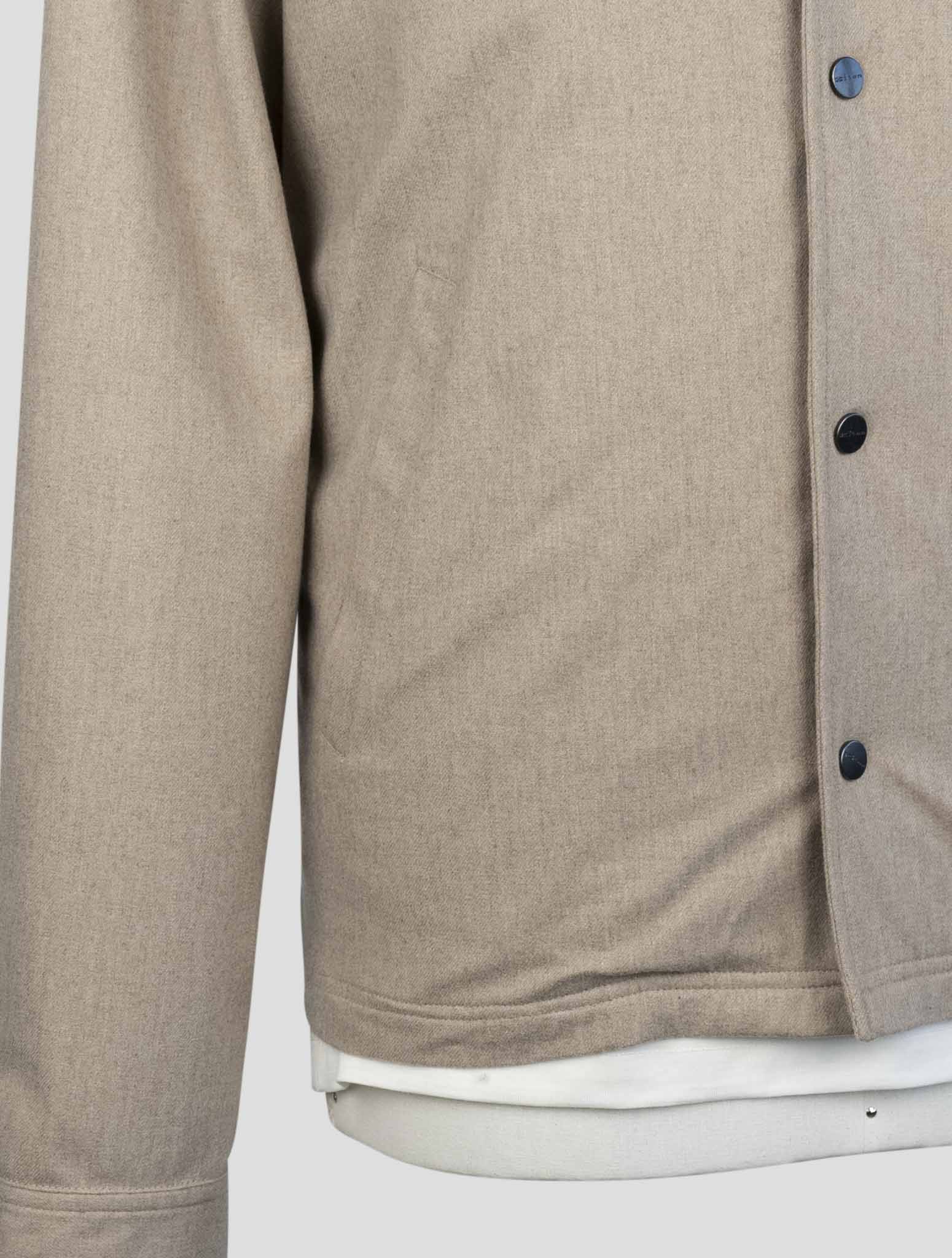 Kiton Beige Cashmere Pa Coat