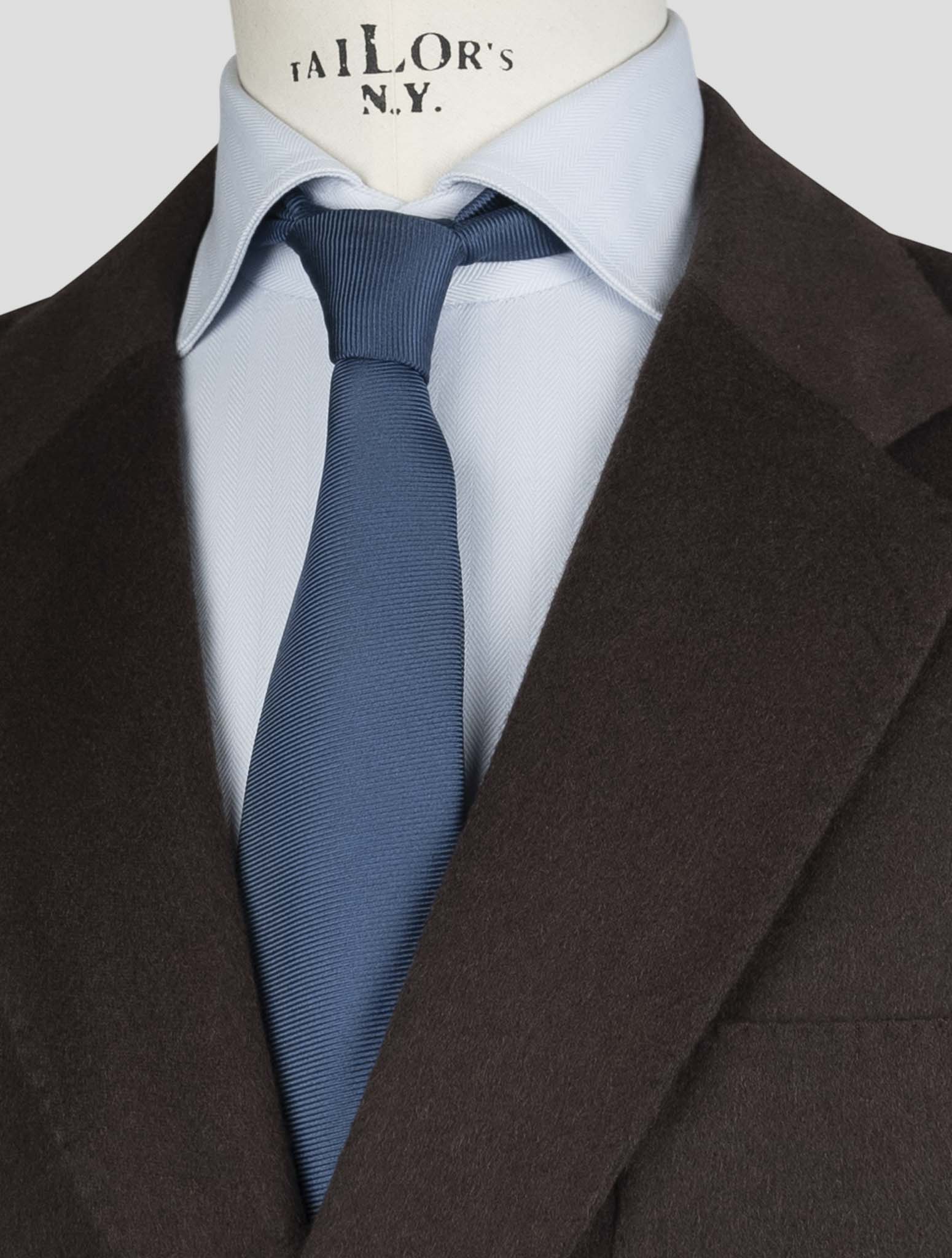 Kiton Brown Cashmere Pa Ea Blazer