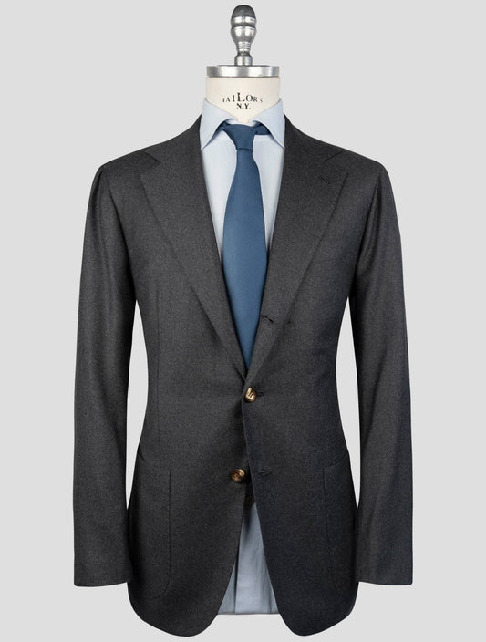 Kiton Gray  Wool  Blazer