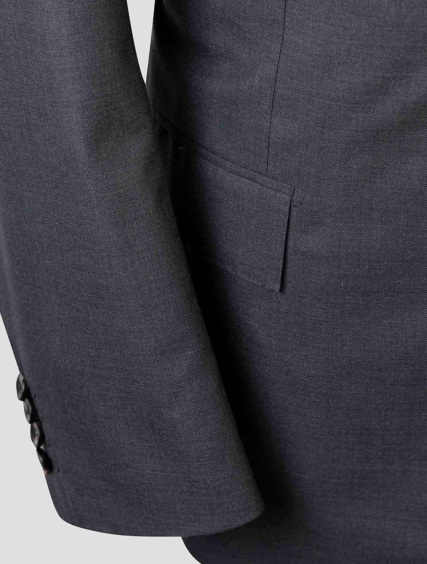 Kiton Gray Wool 14 Micron Suit